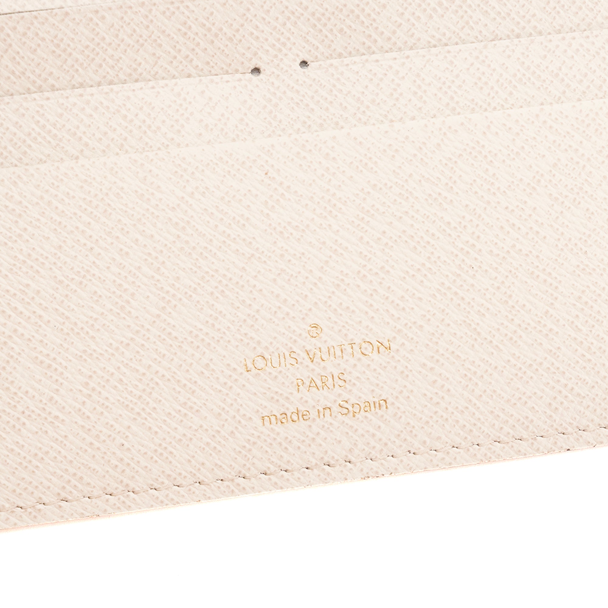 LOUIS VUITTON - Portefeuille Insolite Louis Vuitton en toile enduite monogrammée