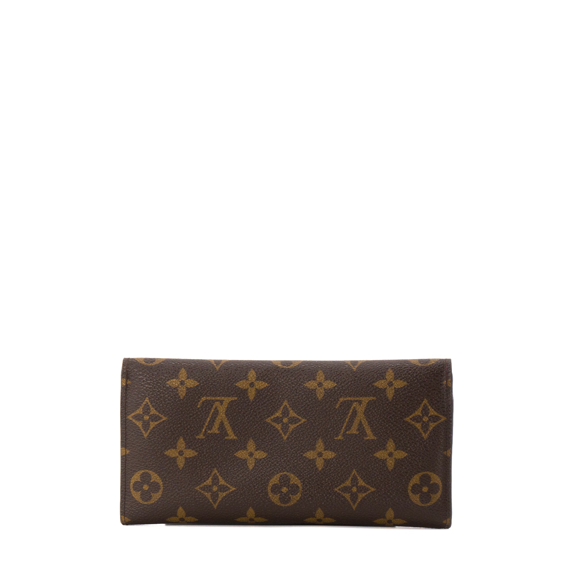 LOUIS VUITTON - Portefeuille Joséphine Louis Vuitton en toile enduite monogrammée