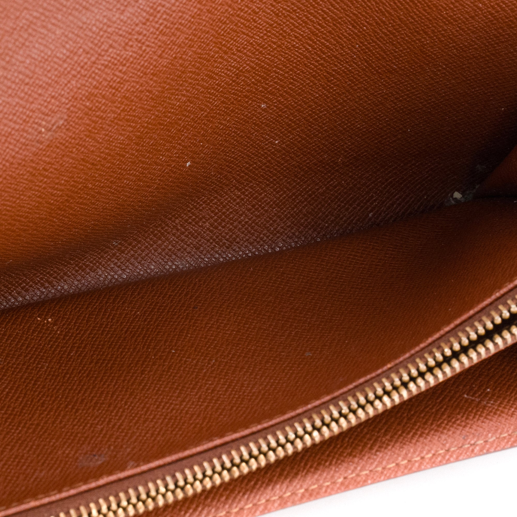 LOUIS VUITTON - Portefeuille Sarah Louis Vuitton en toile enduite monogrammée vintage