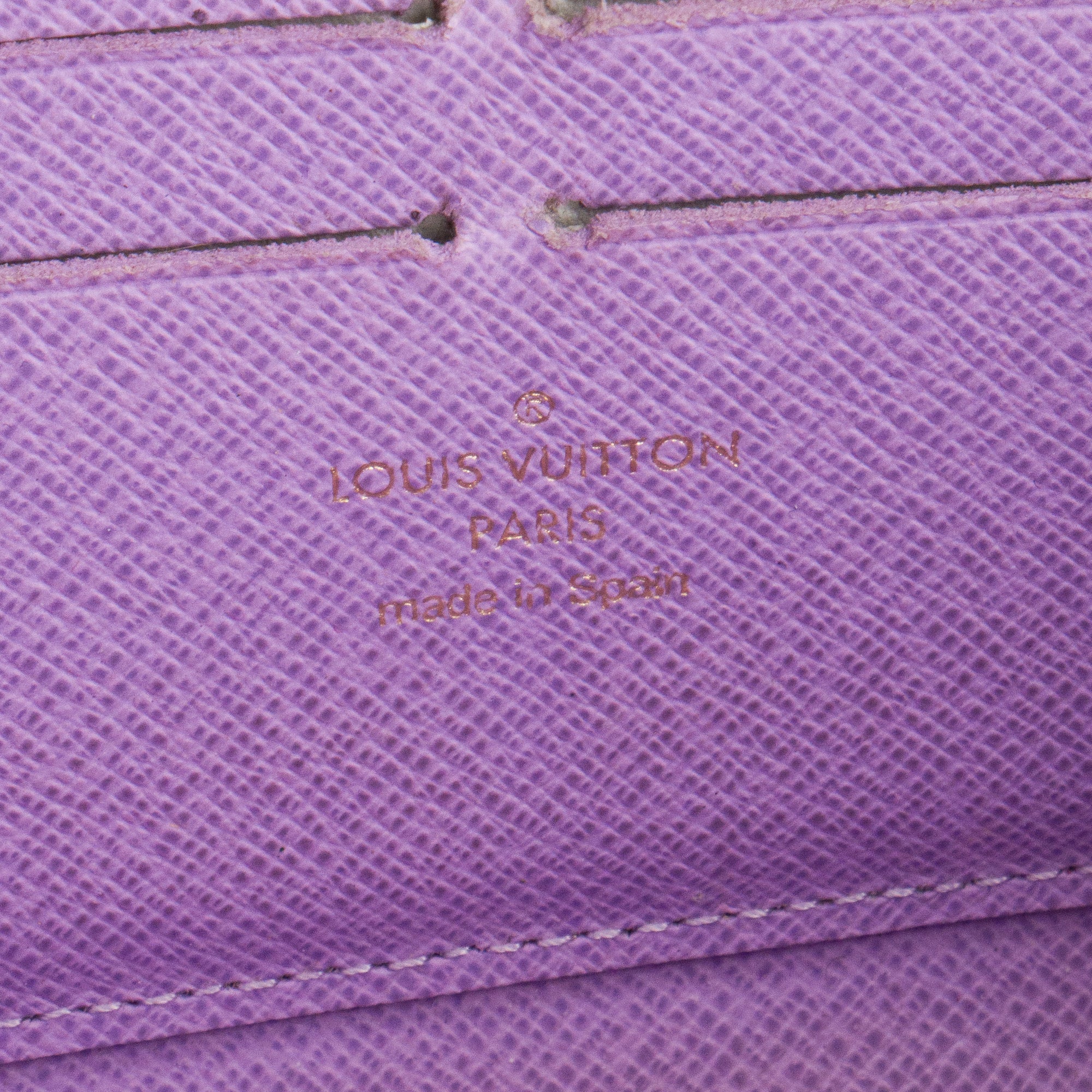 LOUIS VUITTON - Portefeuille Zippy Illustre Louis Vuitton en toile enduite damier édition limitée