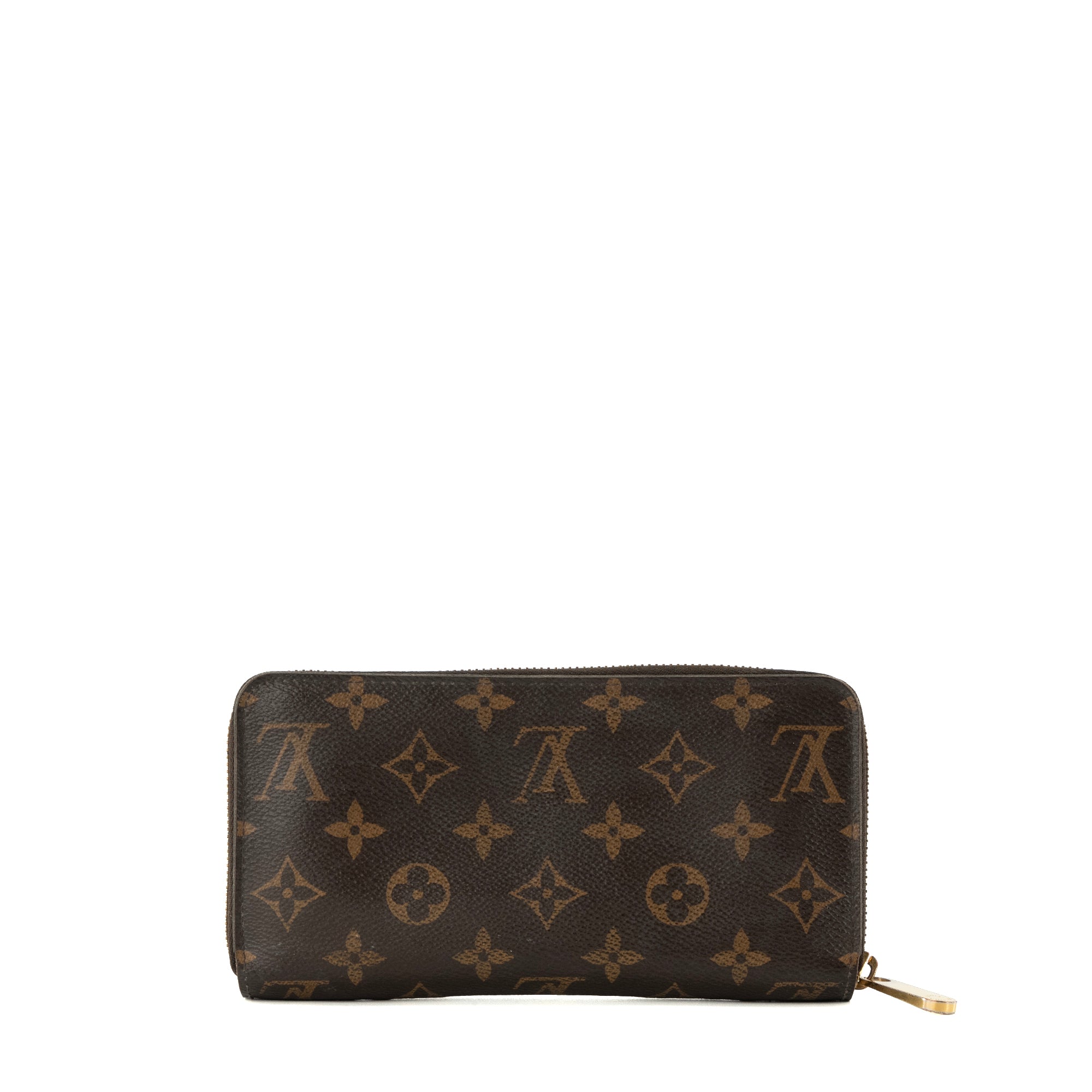 LOUIS VUITTON - Portefeuille Zippy Louis Vuitton en toile enduite monogrammée vintage