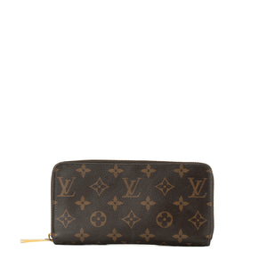 LOUIS VUITTON - Portefeuille Zippy Louis Vuitton en toile enduite monogrammée vintage