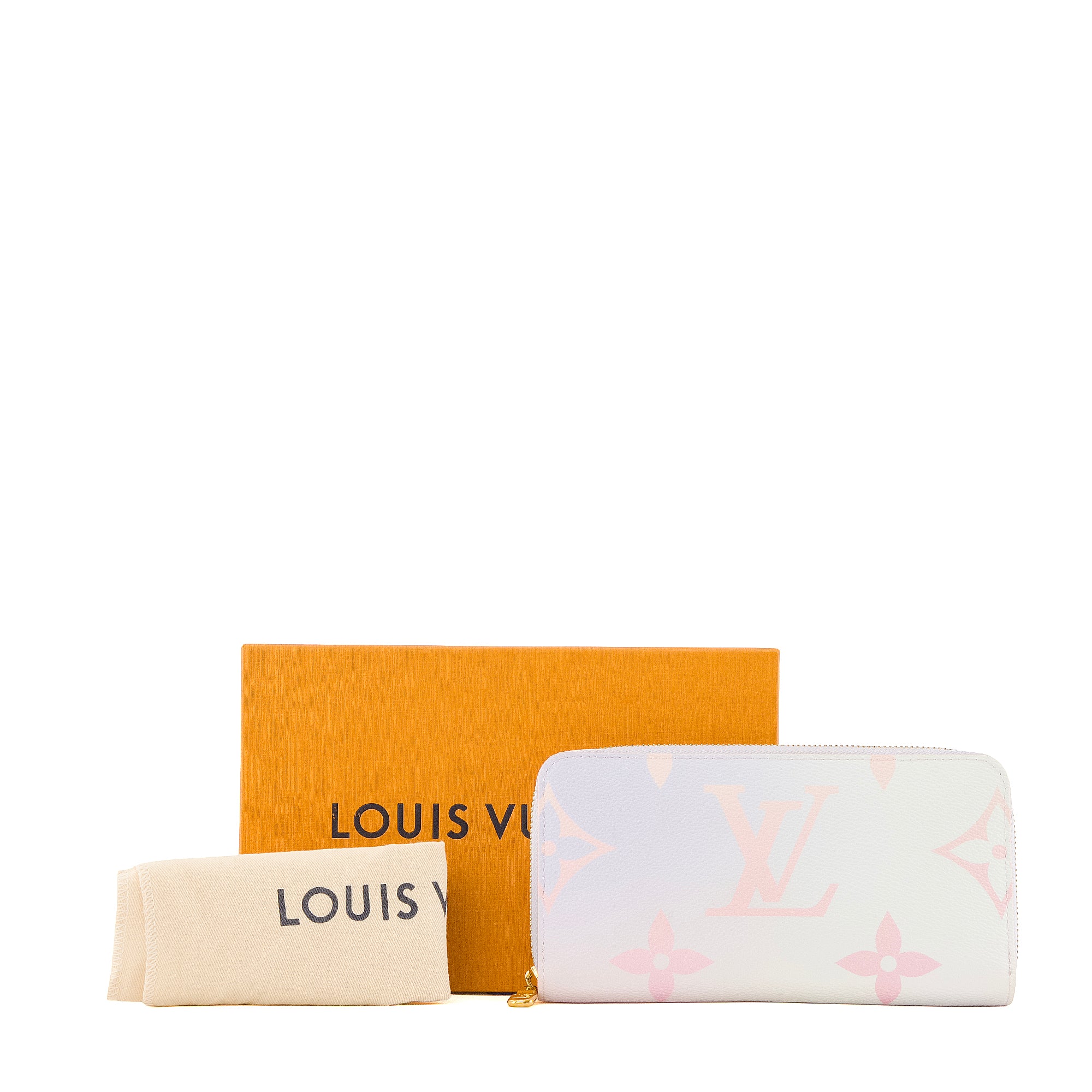 LOUIS VUITTON - Portefeuille Zippy Louis Vuitton en toile enduite multicolore édition limitée Spring in the City