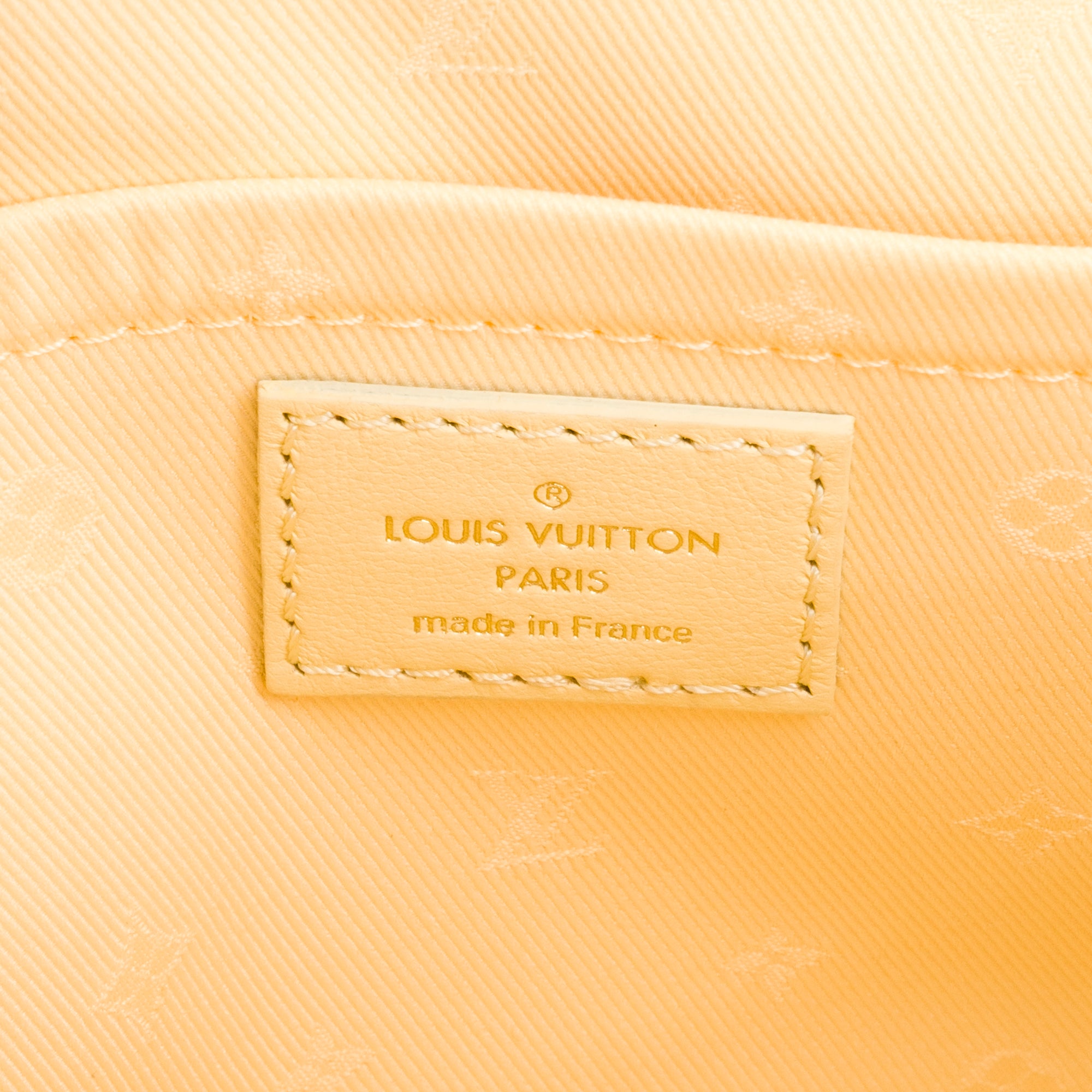 LOUIS VUITTON - Sac à bandoulière Alma BB Bubblegram Louis Vuitton en cuir jaune édition limitée