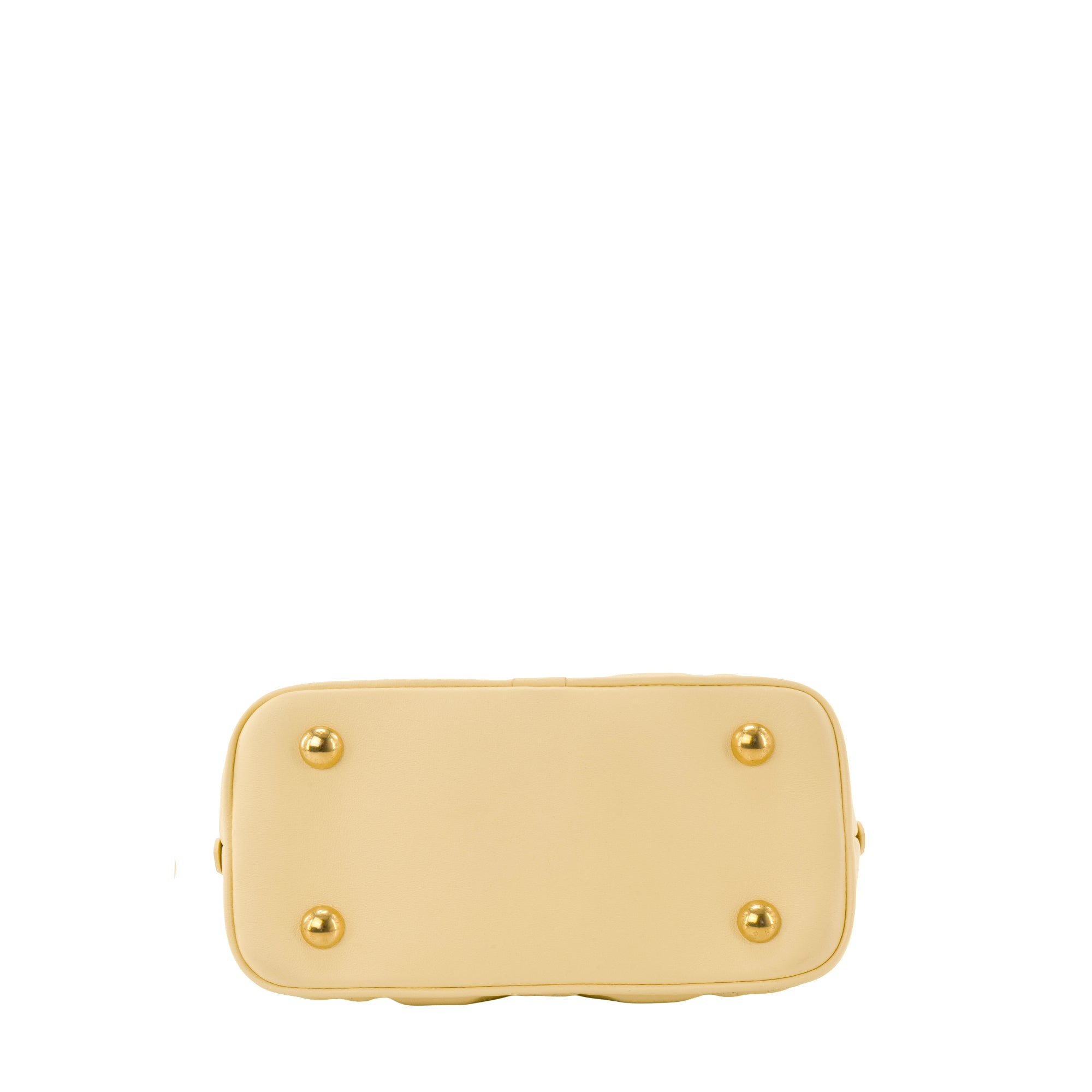 LOUIS VUITTON - Sac à bandoulière Alma BB Bubblegram Louis Vuitton en cuir jaune édition limitée