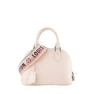 LOUIS VUITTON - Sac à bandoulière Alma BB Louis Vuitton en cuir épi beige