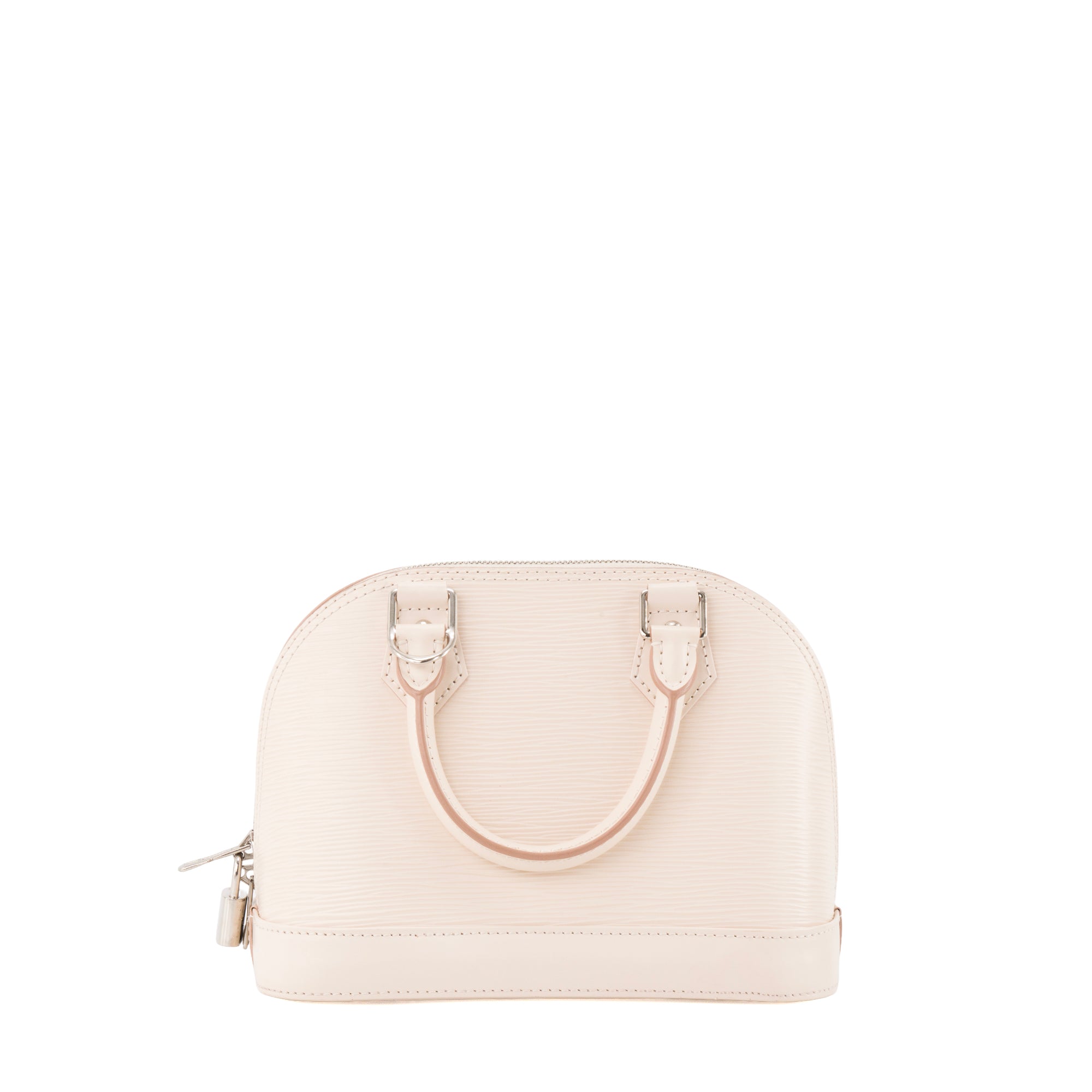LOUIS VUITTON - Sac à bandoulière Alma BB Louis Vuitton en cuir épi beige