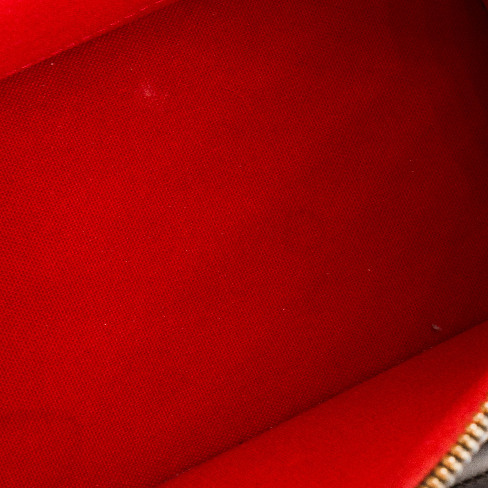 LOUIS VUITTON - Sac à bandoulière Alma BB Louis Vuitton en toile enduite damier ébène