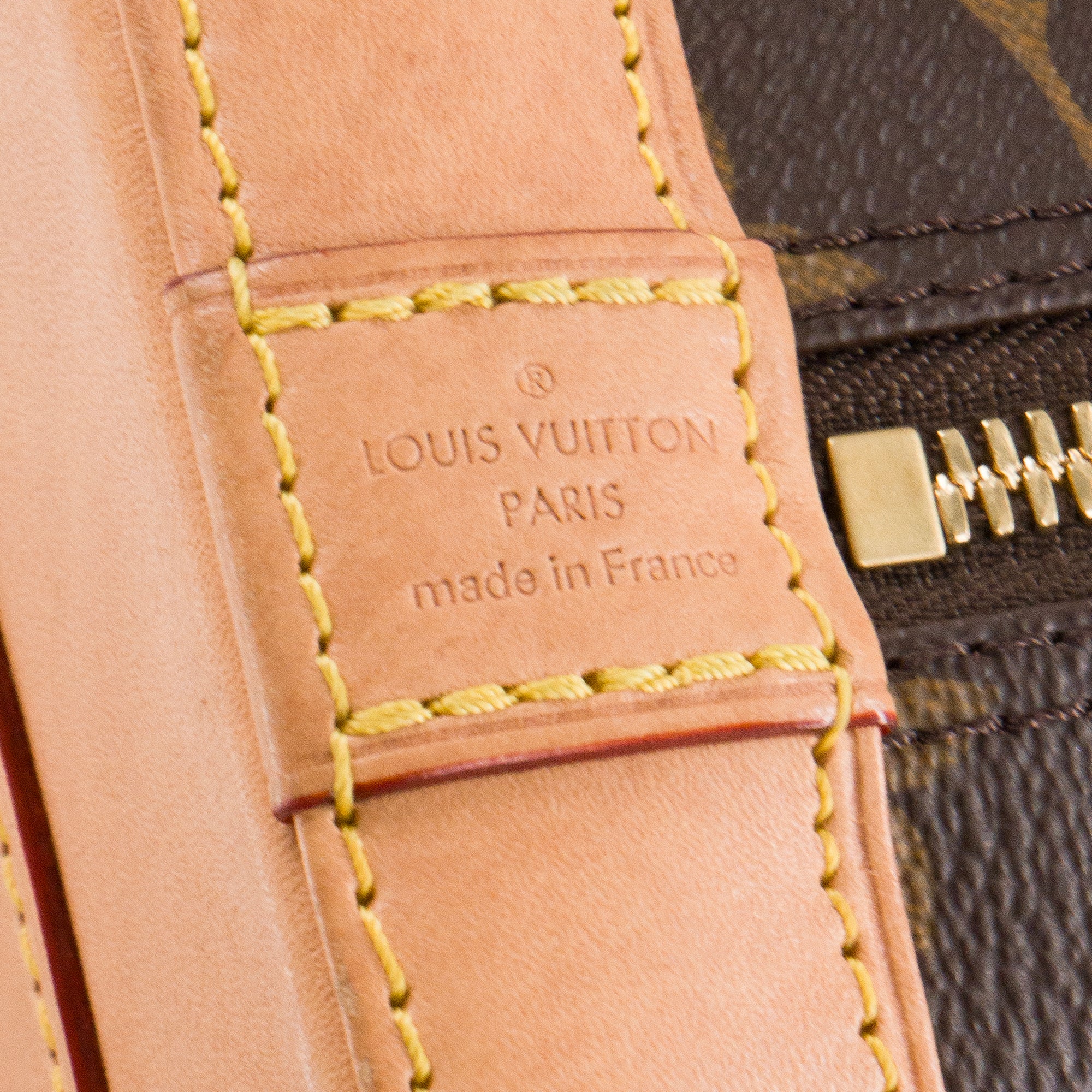 LOUIS VUITTON - Sac à bandoulière Alma BB Louis Vuitton en toile enduite monogrammée