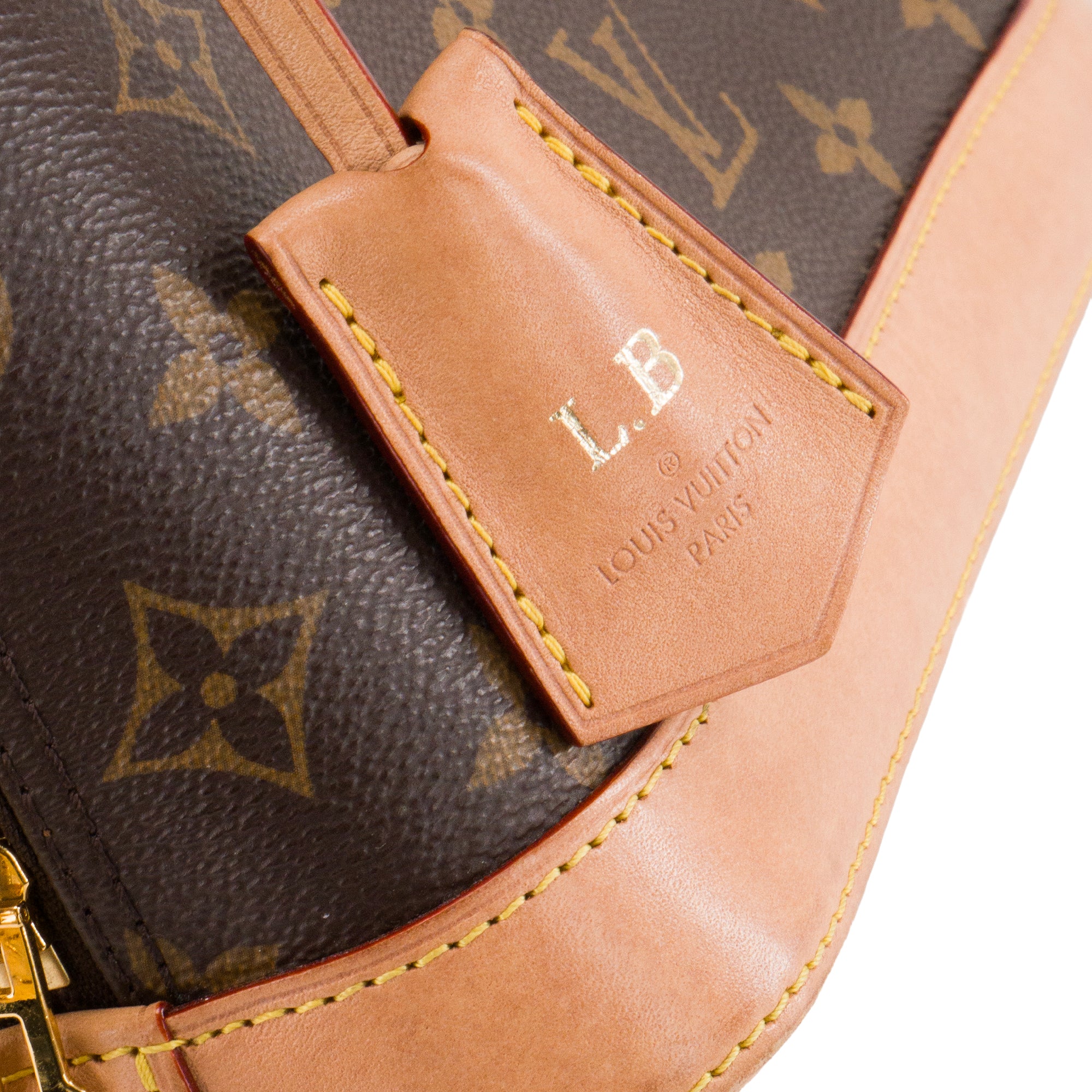 LOUIS VUITTON - Sac à bandoulière Alma BB Louis Vuitton en toile enduite monogrammée