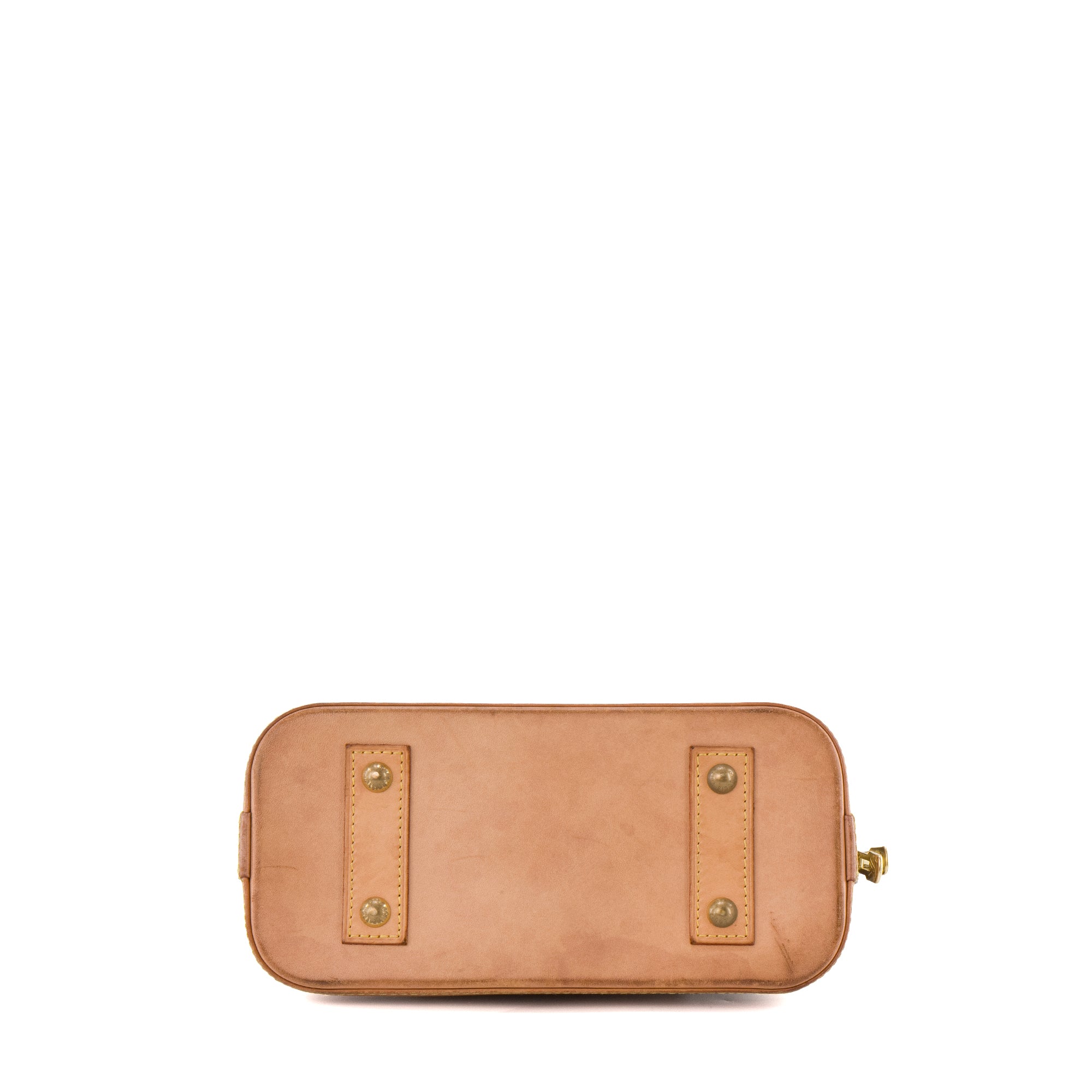 LOUIS VUITTON - Sac à bandoulière Alma BB Louis Vuitton en toile enduite monogrammée