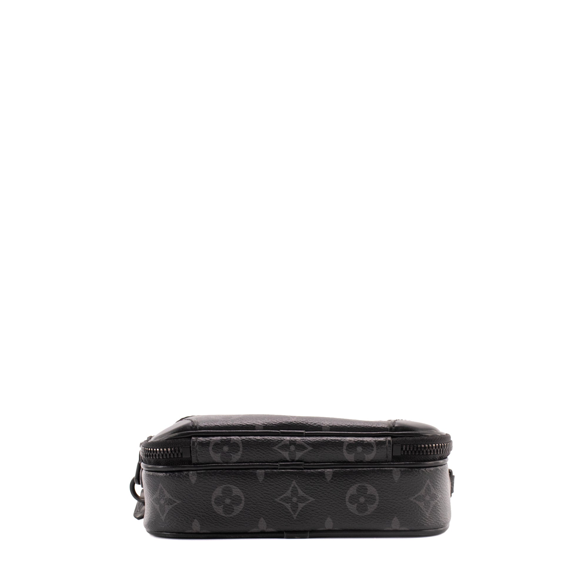 LOUIS VUITTON - Sac à bandoulière Alpha Wearable Louis Vuitton en toile enduite monogrammée eclipse