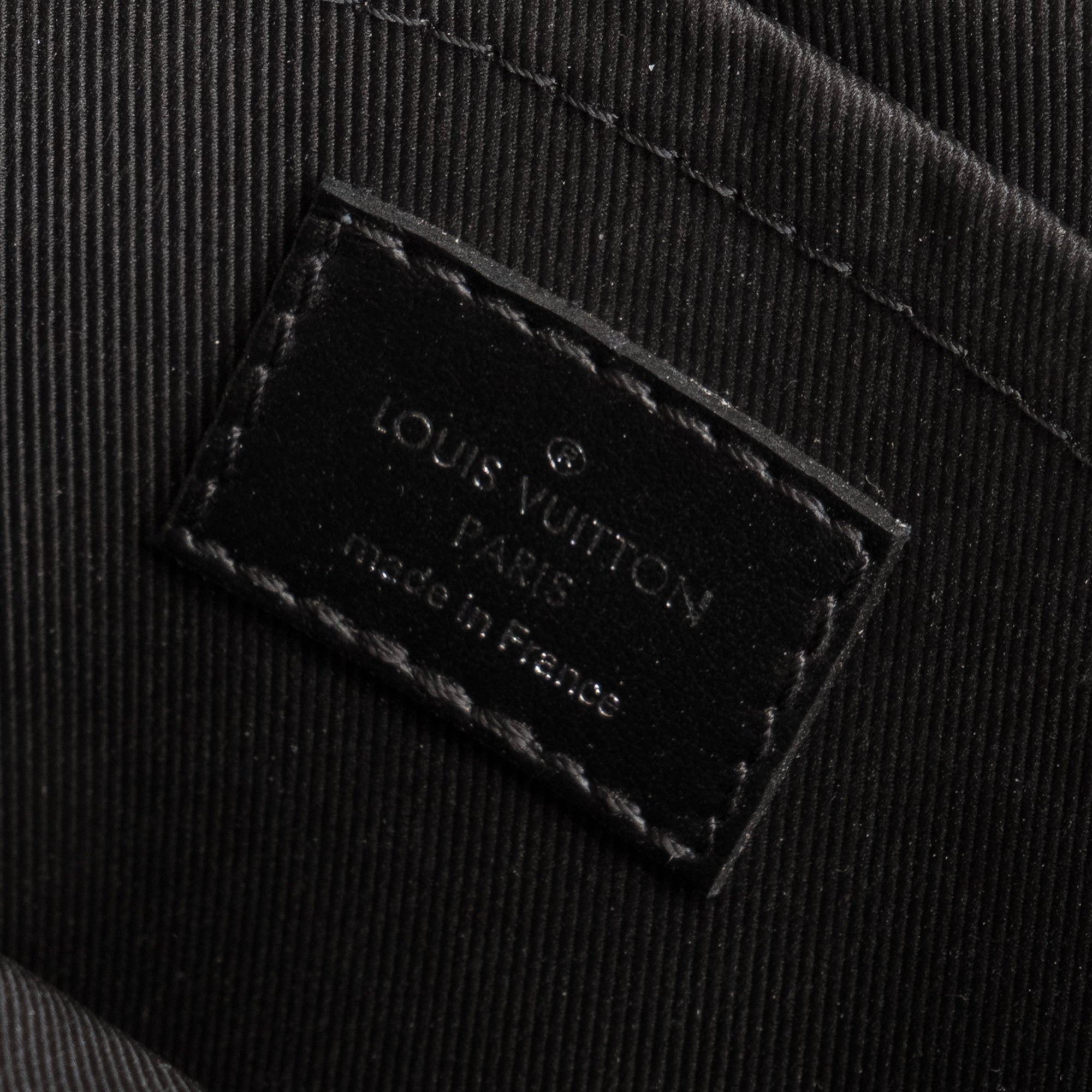 LOUIS VUITTON - Sac à bandoulière Amazone 3D Louis Vuitton en toile enduite bleue