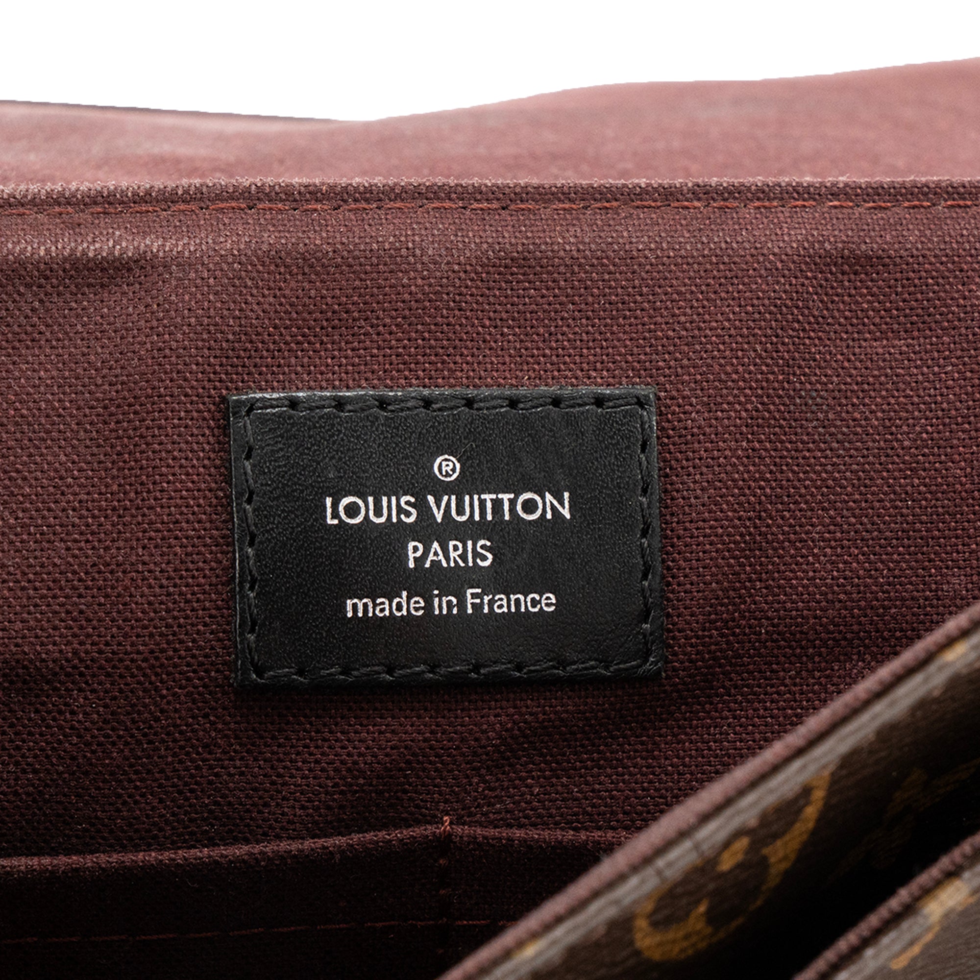 LOUIS VUITTON - Sac à bandoulière  Bastille Louis Vuitton en toile enduite enduite monogrammée marron