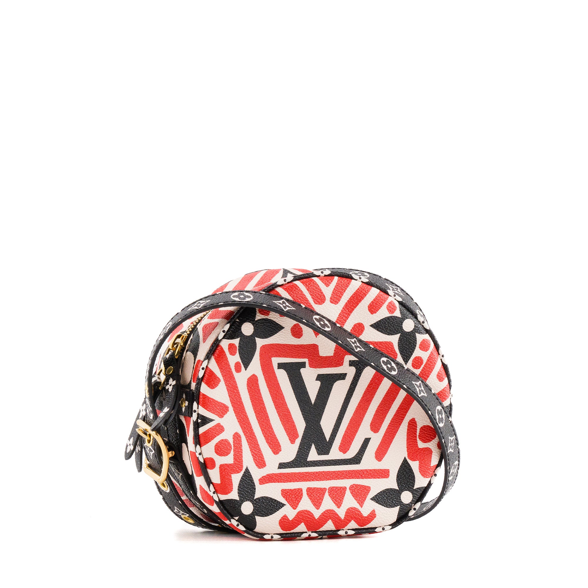 LOUIS VUITTON - Sac à bandoulière Boîte à Chapeau Crafty Louis Vuitton en toile enduite multicolore édition limitée