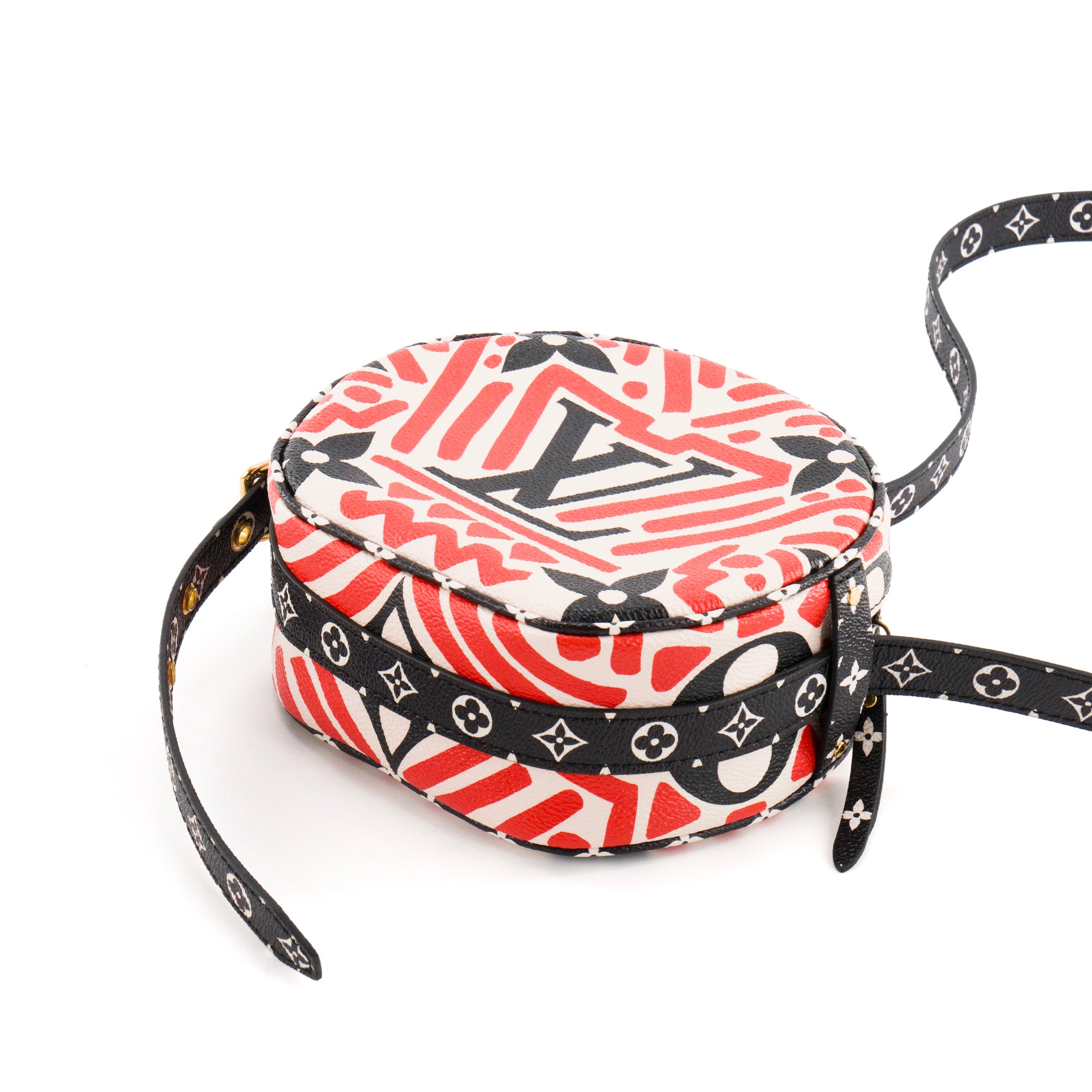 LOUIS VUITTON - Sac à bandoulière Boîte à Chapeau Crafty Louis Vuitton en toile enduite multicolore édition limitée