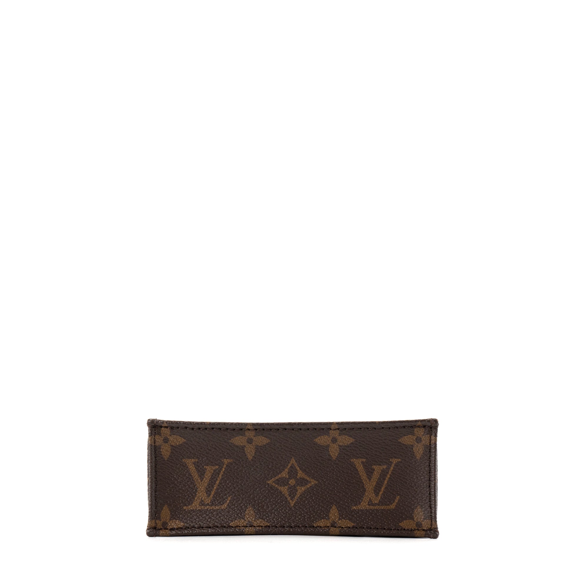 LOUIS VUITTON - Sac à bandoulière Cabas Plat PM Louis Vuitton en toile monogrammée