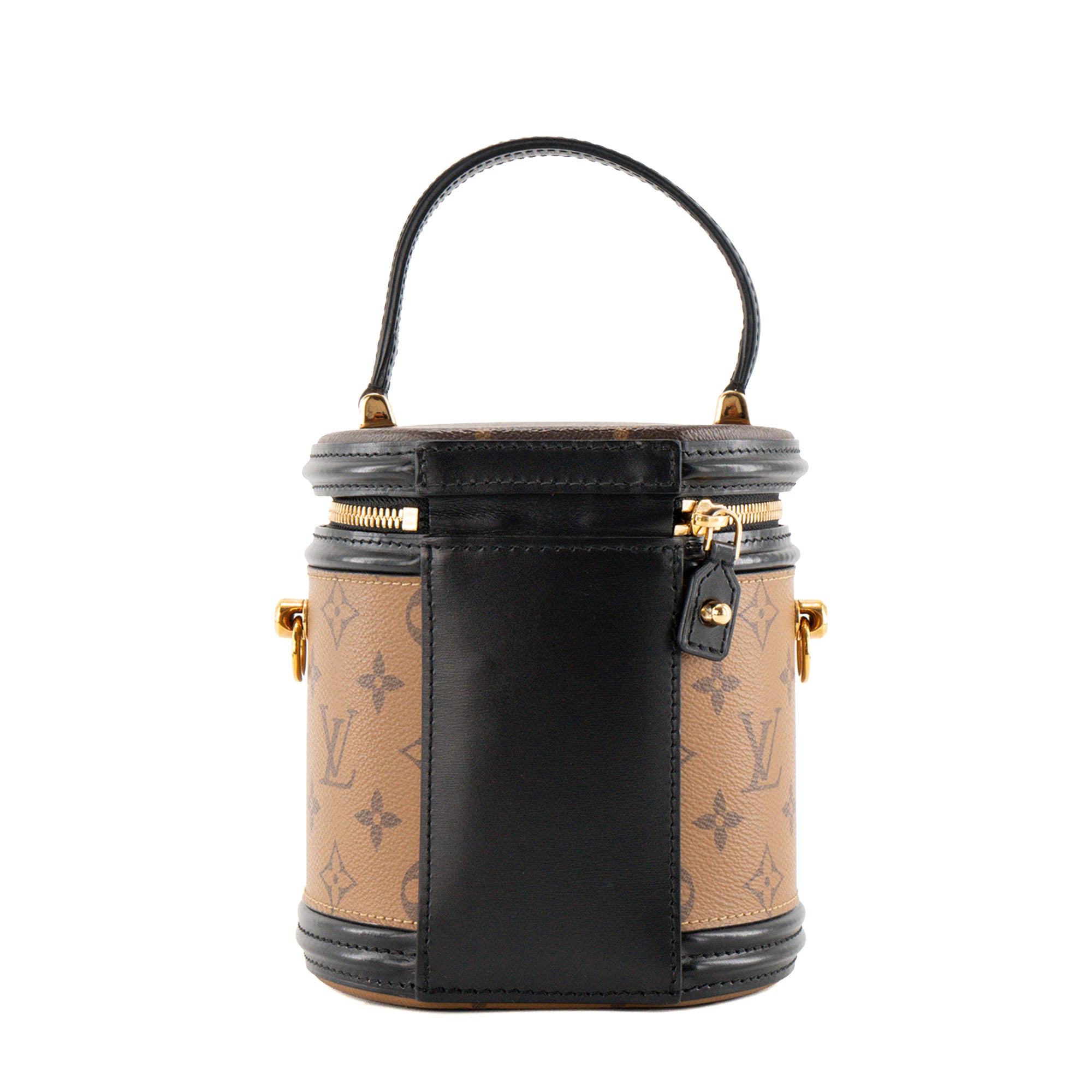 LOUIS VUITTON - Sac à bandoulière Cannes Louis Vuitton en toile enduite monogrammée reverse