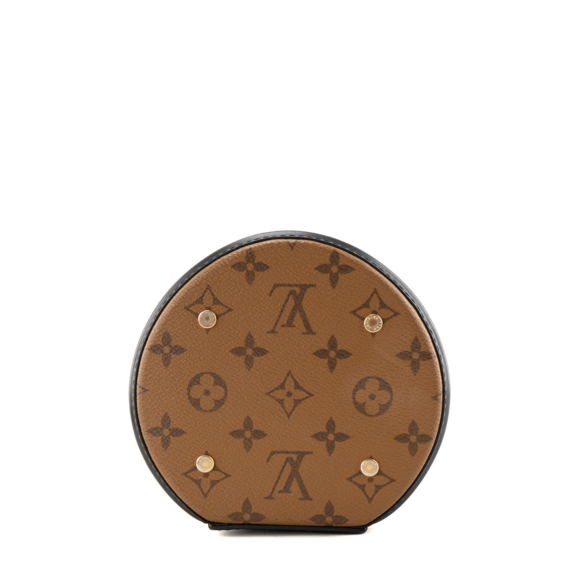 LOUIS VUITTON - Sac à bandoulière Cannes Louis Vuitton en toile enduite monogrammée reverse