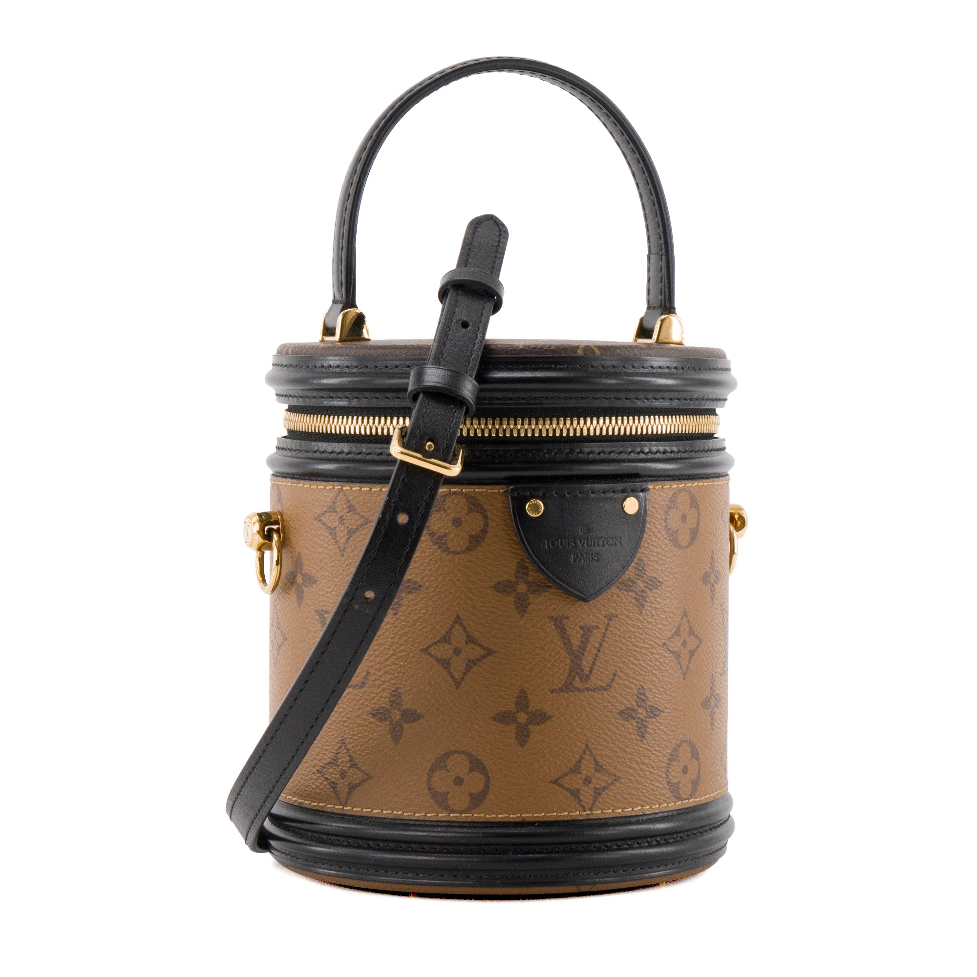 LOUIS VUITTON - Sac à bandoulière Cannes Louis Vuitton en toile enduite monogrammée
