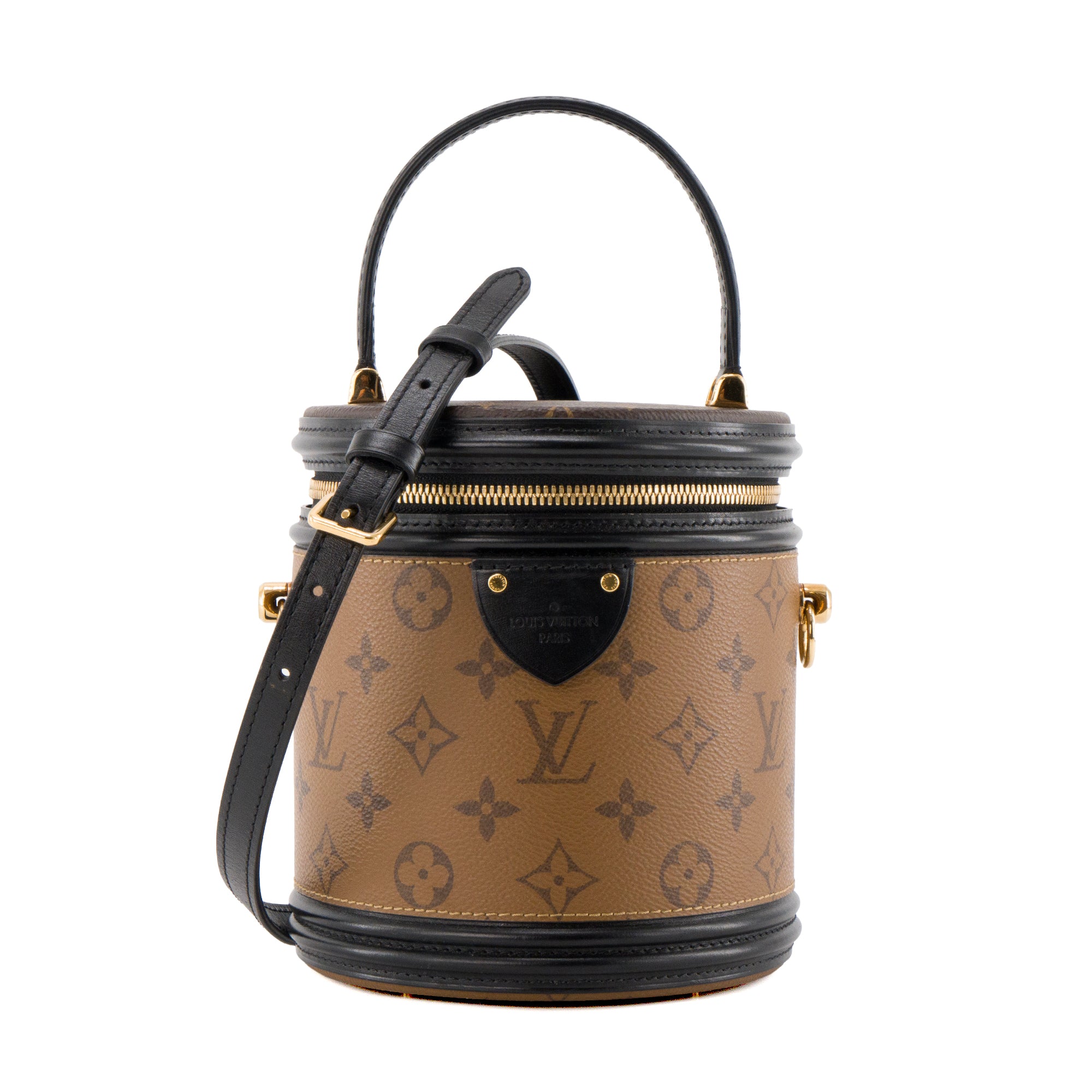 LOUIS VUITTON - Sac à bandoulière Cannes Louis Vuitton en toile enduite monogrammée