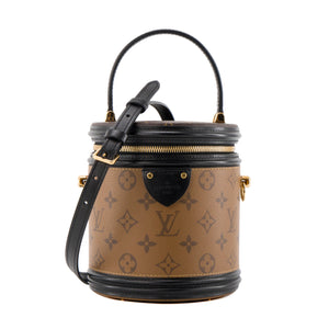 LOUIS VUITTON - Sac à bandoulière Cannes Louis Vuitton en toile enduite monogrammée