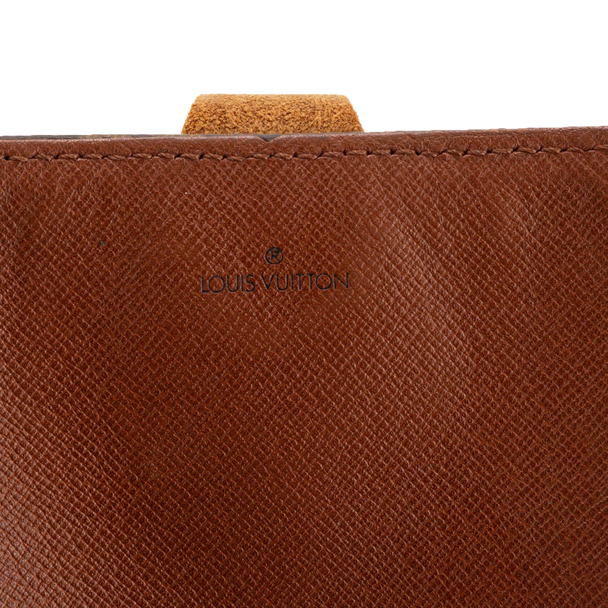 LOUIS VUITTON - Sac à bandoulière Cartouchière Louis vuitton en toile monogrammée vintage