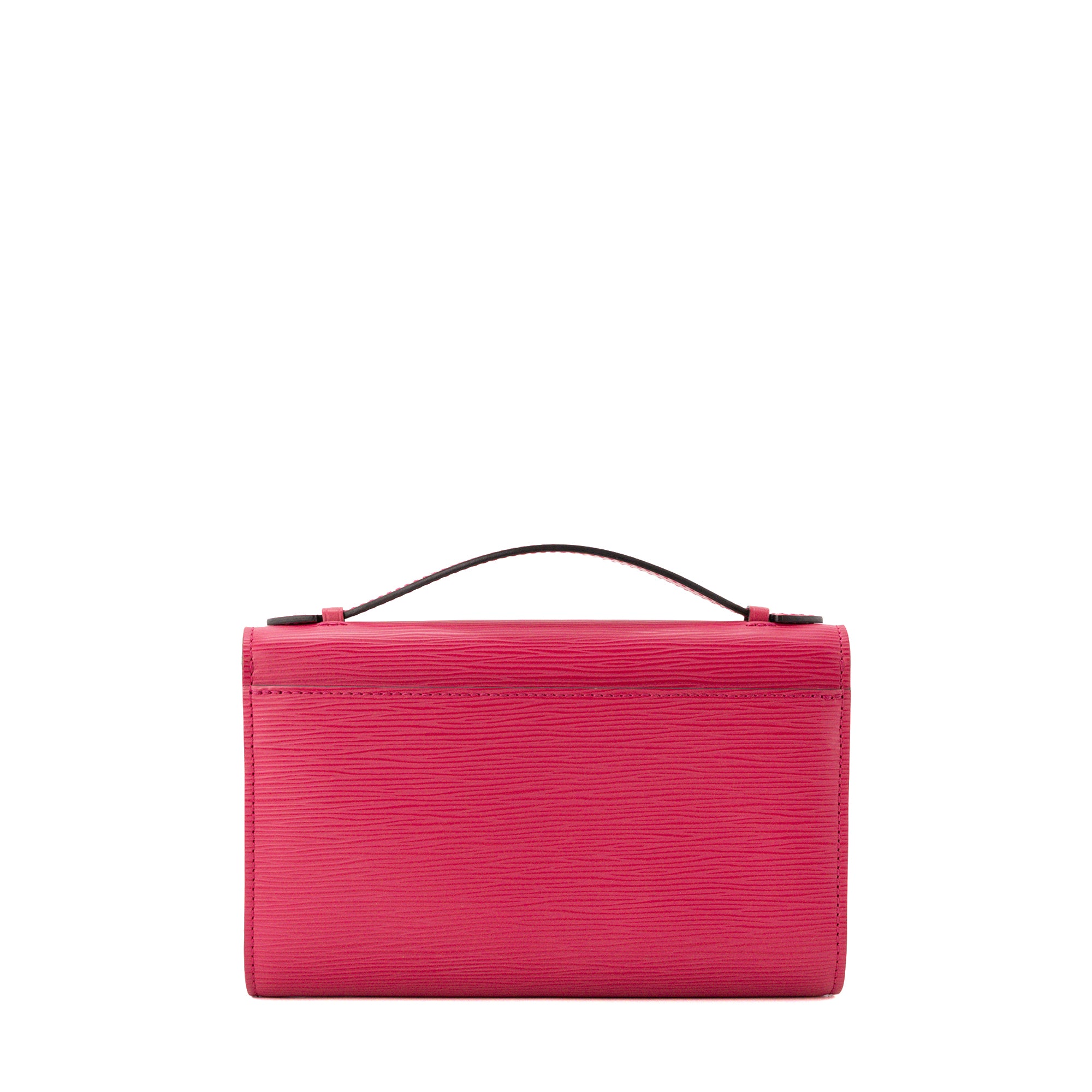 LOUIS VUITTON - Sac à bandoulière Clery Louis Vuitton en cuir épi rose