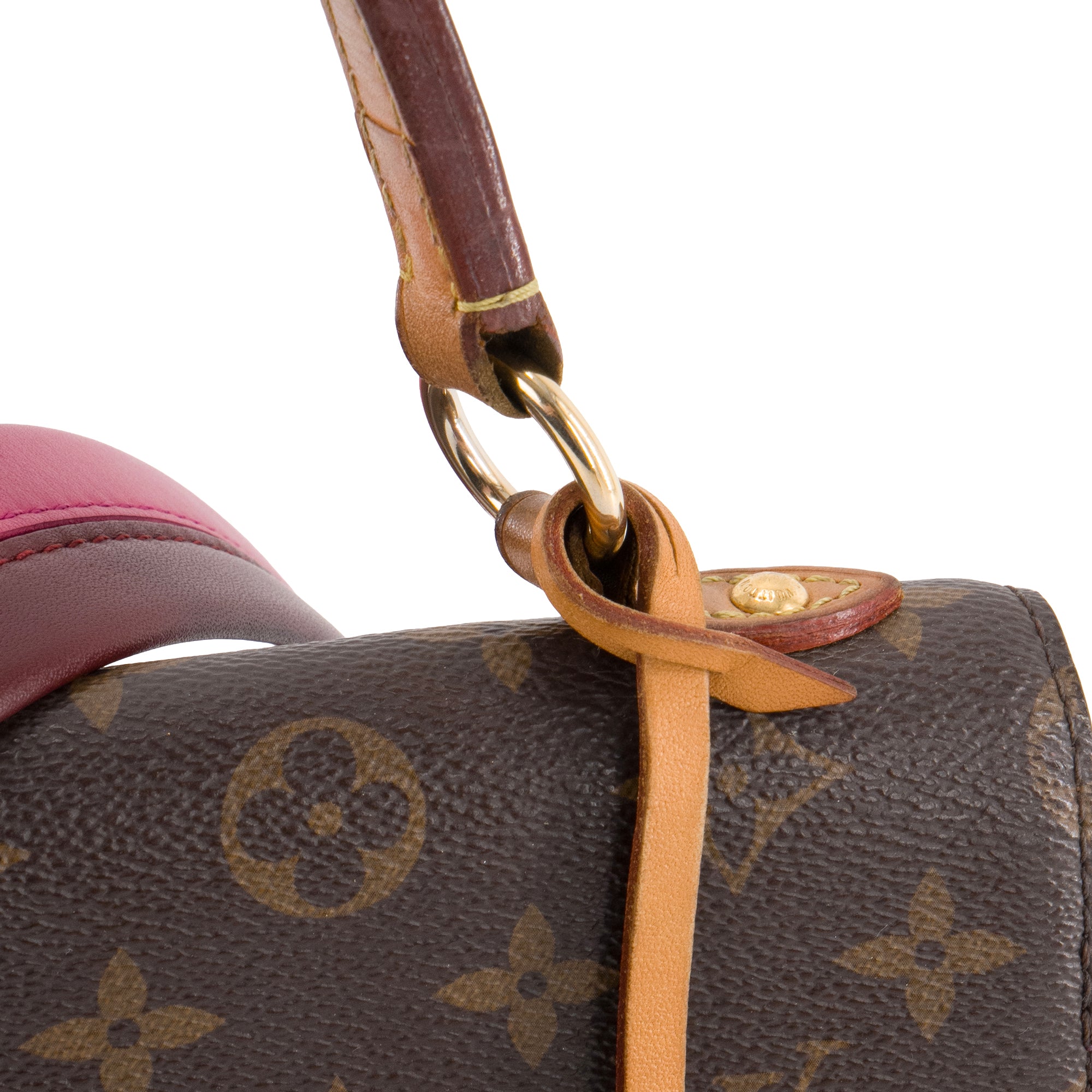 LOUIS VUITTON - Sac à bandoulière Cluny BB Louis Vuitton en toile enduite monogrammée
