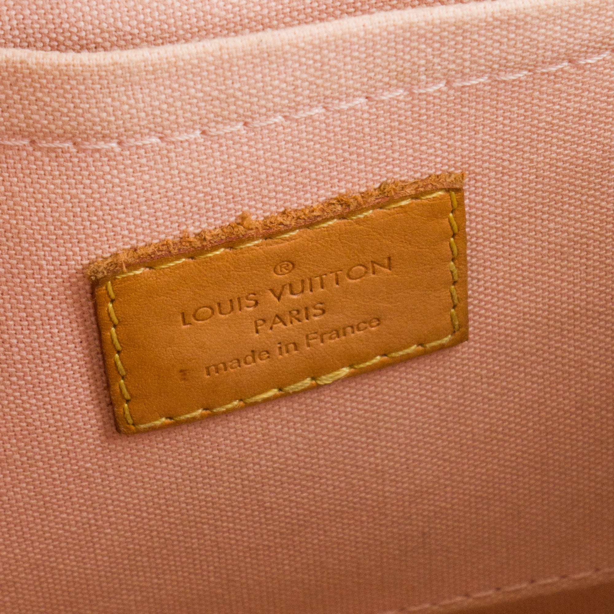 LOUIS VUITTON - Sac à bandoulière Croisette Louis Vuitton en toile enduite damier azur
