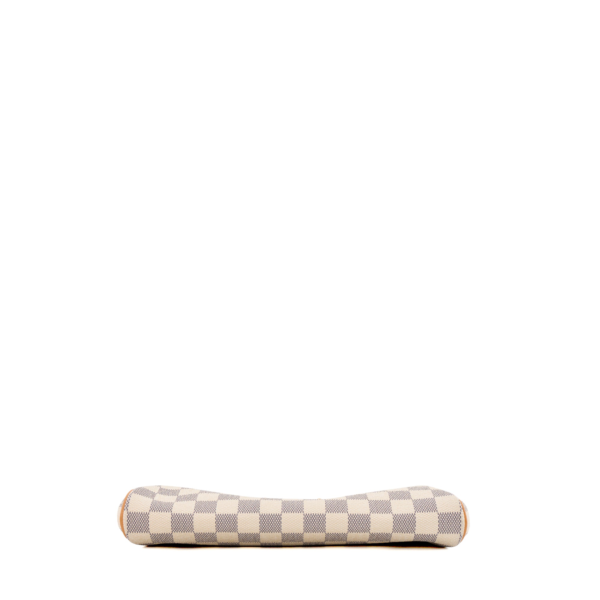 LOUIS VUITTON - Sac à bandoulière Eva Louis Vuitton en toile enduite damier azur