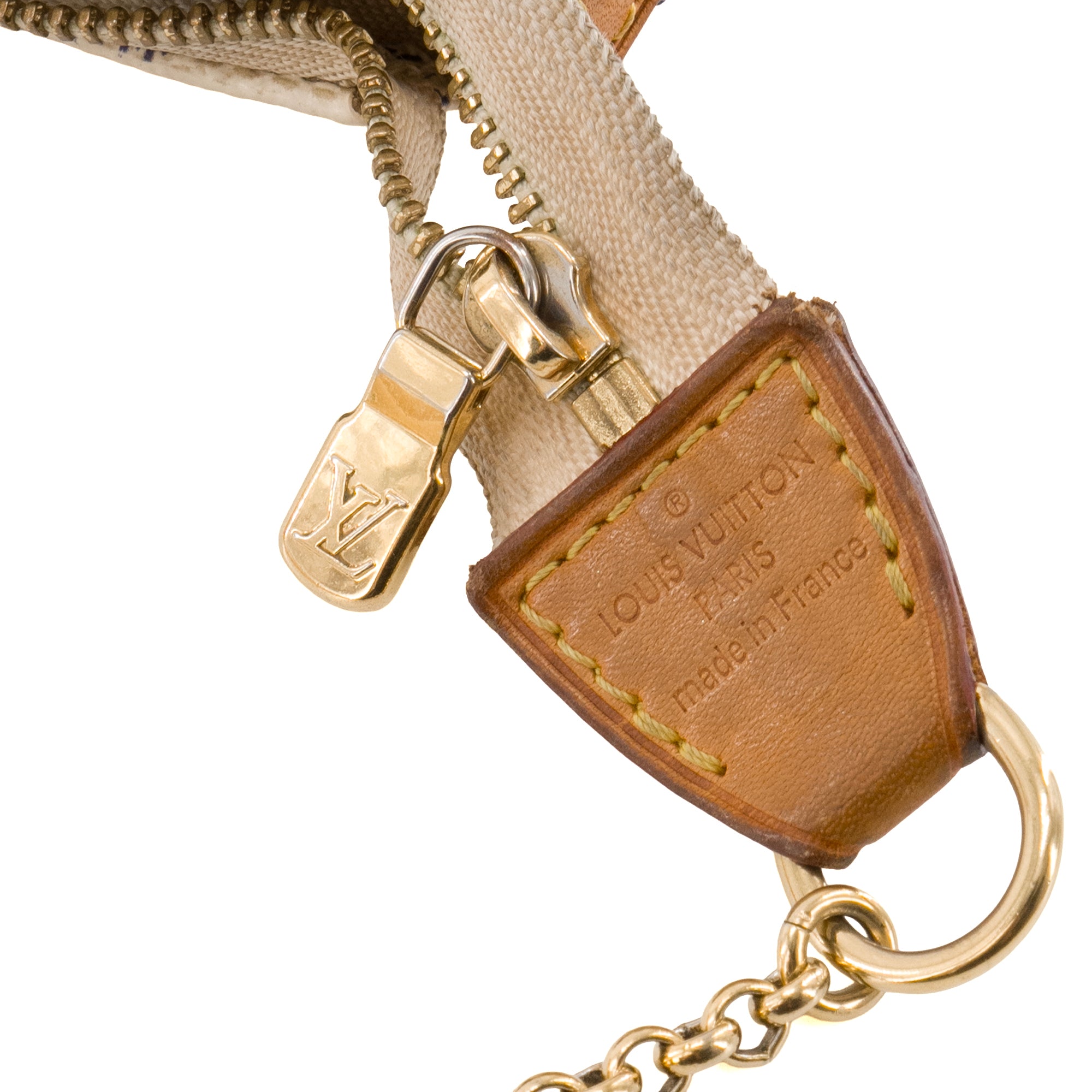 LOUIS VUITTON - Sac à bandoulière Eva Louis Vuitton en toile enduite damier azur