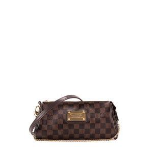 LOUIS VUITTON - Sac à bandoulière Eva Louis Vuitton en toile enduite monogrammée