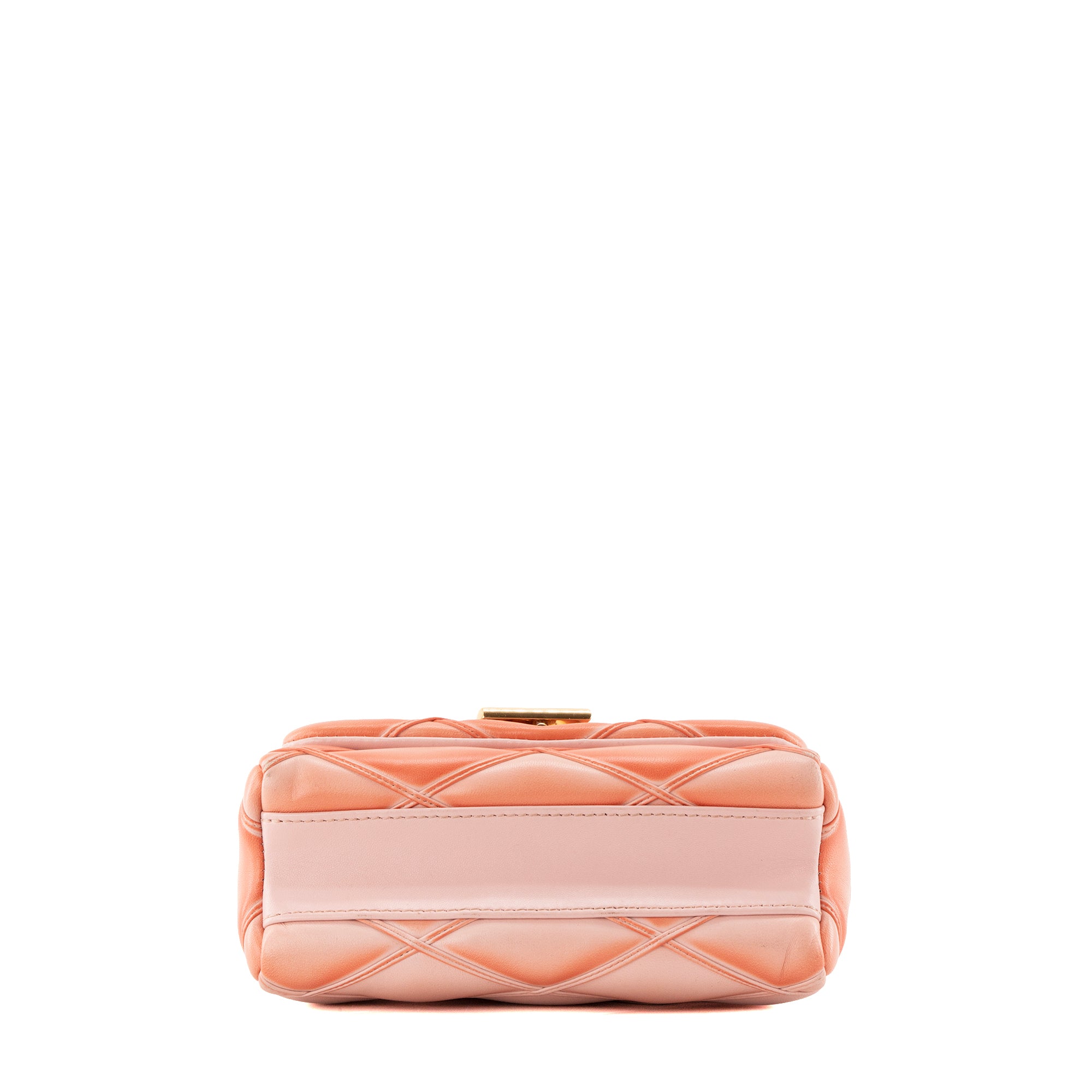 LOUIS VUITTON - Sac à bandoulière GO-14 MM Louis Vuitton en cuir rose corail