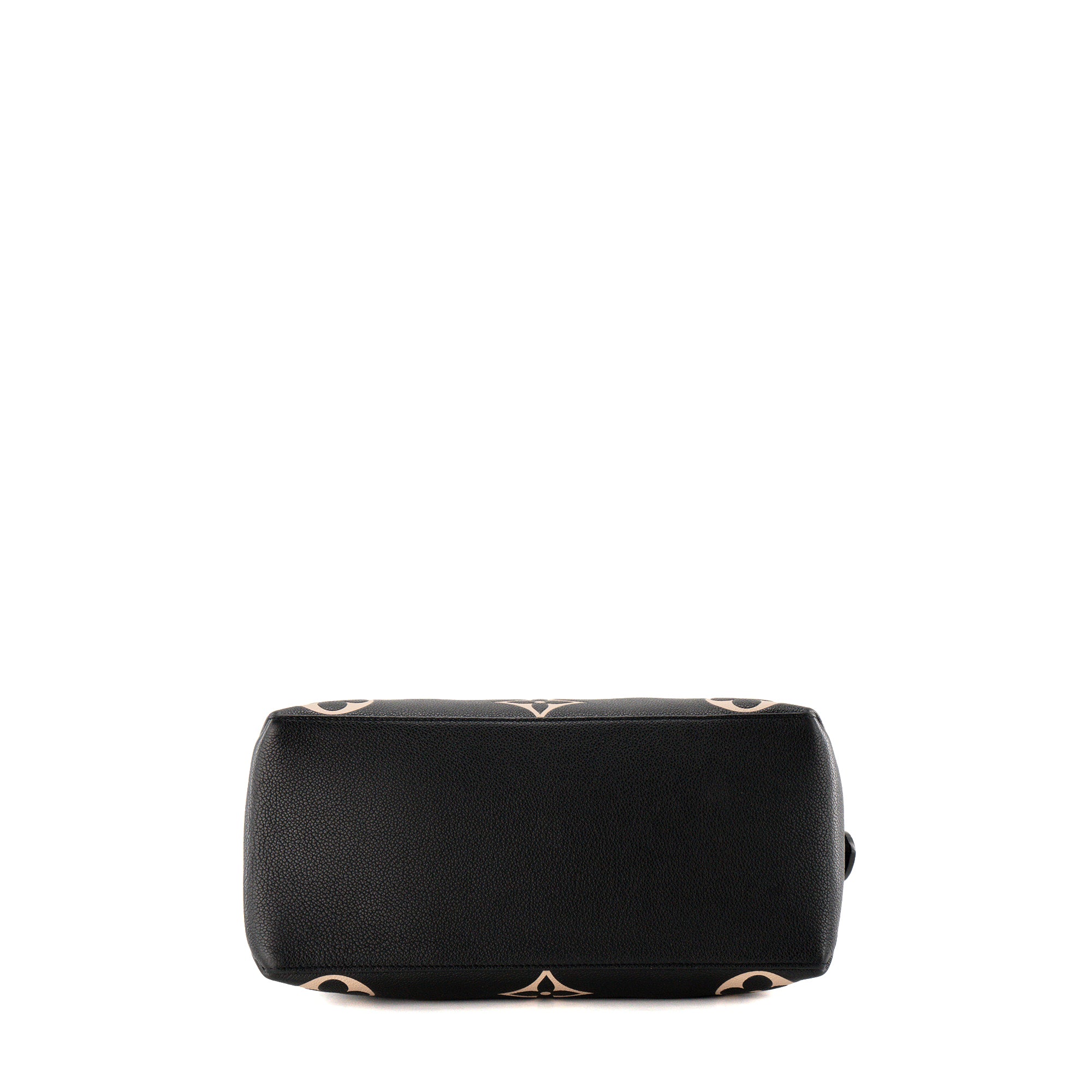 LOUIS VUITTON - Sac à bandoulière Grand Palais Louis Vuitton en cuir empreinte noir et beige