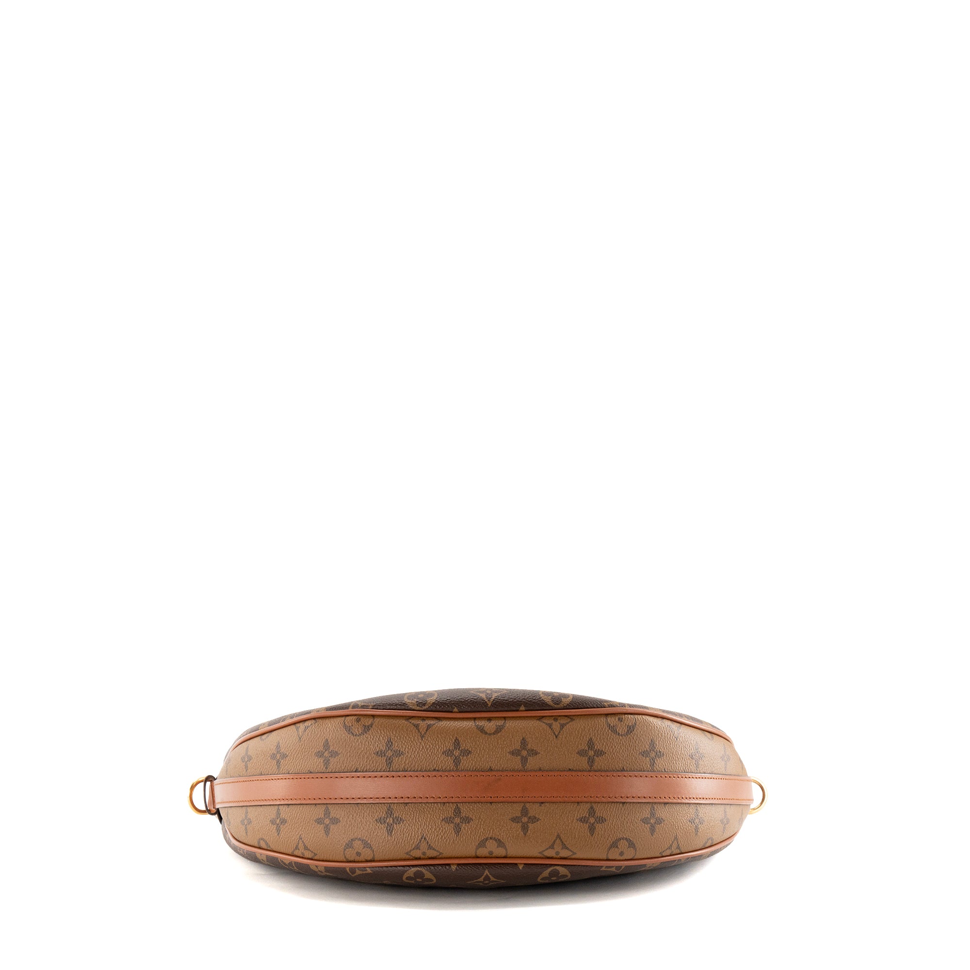 LOUIS VUITTON - Sac à bandoulière Hobo Loop Louis Vuitton en toile enduite monogrammée reverse