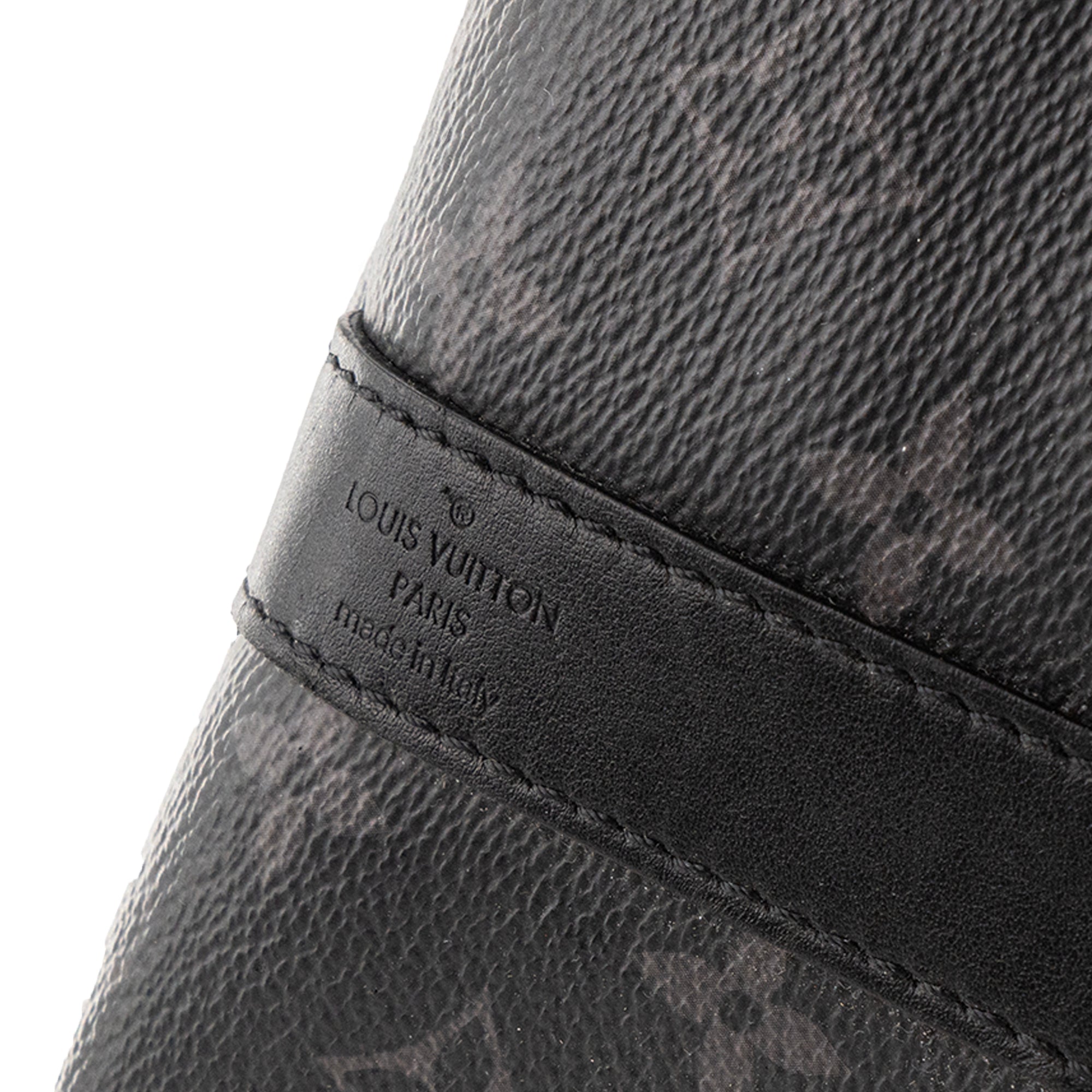 LOUIS VUITTON - Sac à bandoulière Keepall 50 Louis Vuitton en toile enduite monogrammée eclipse