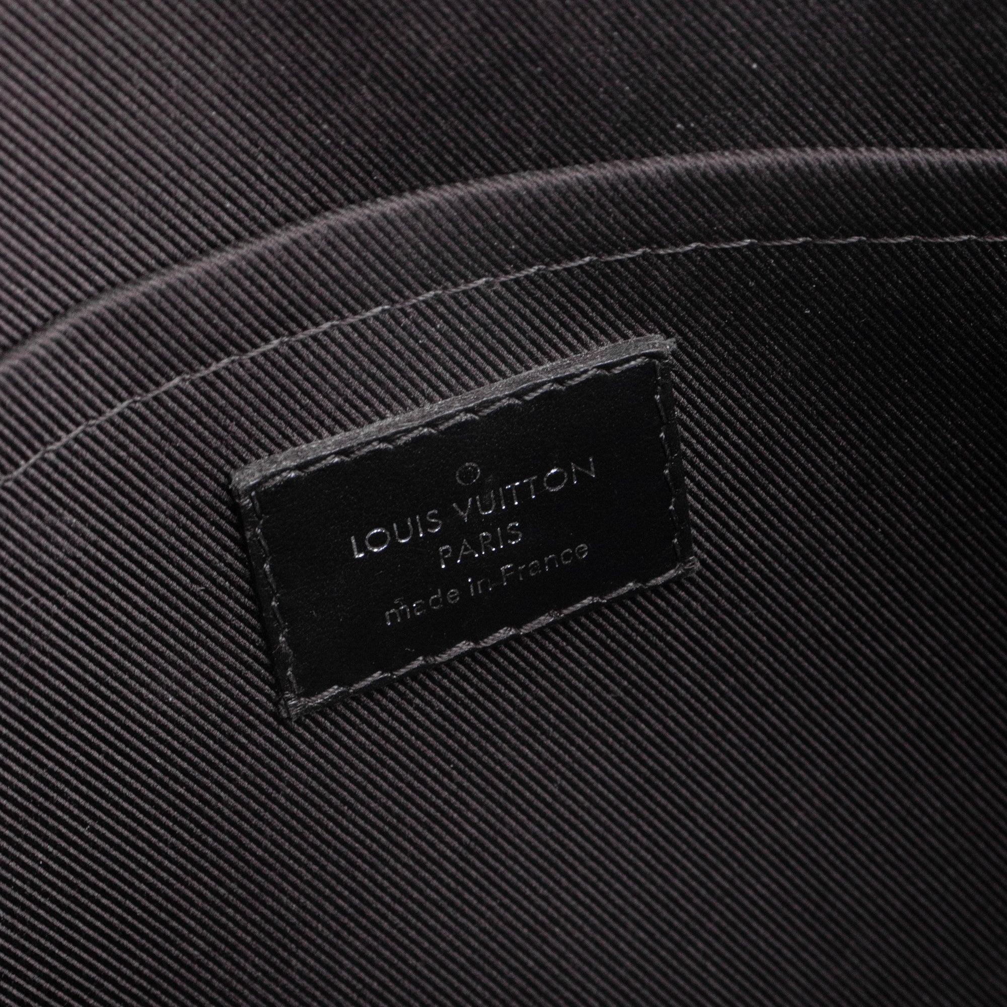 LOUIS VUITTON - Sac à bandoulière Keepall City Louis Vuitton en toile enduite monogrammée éclipse