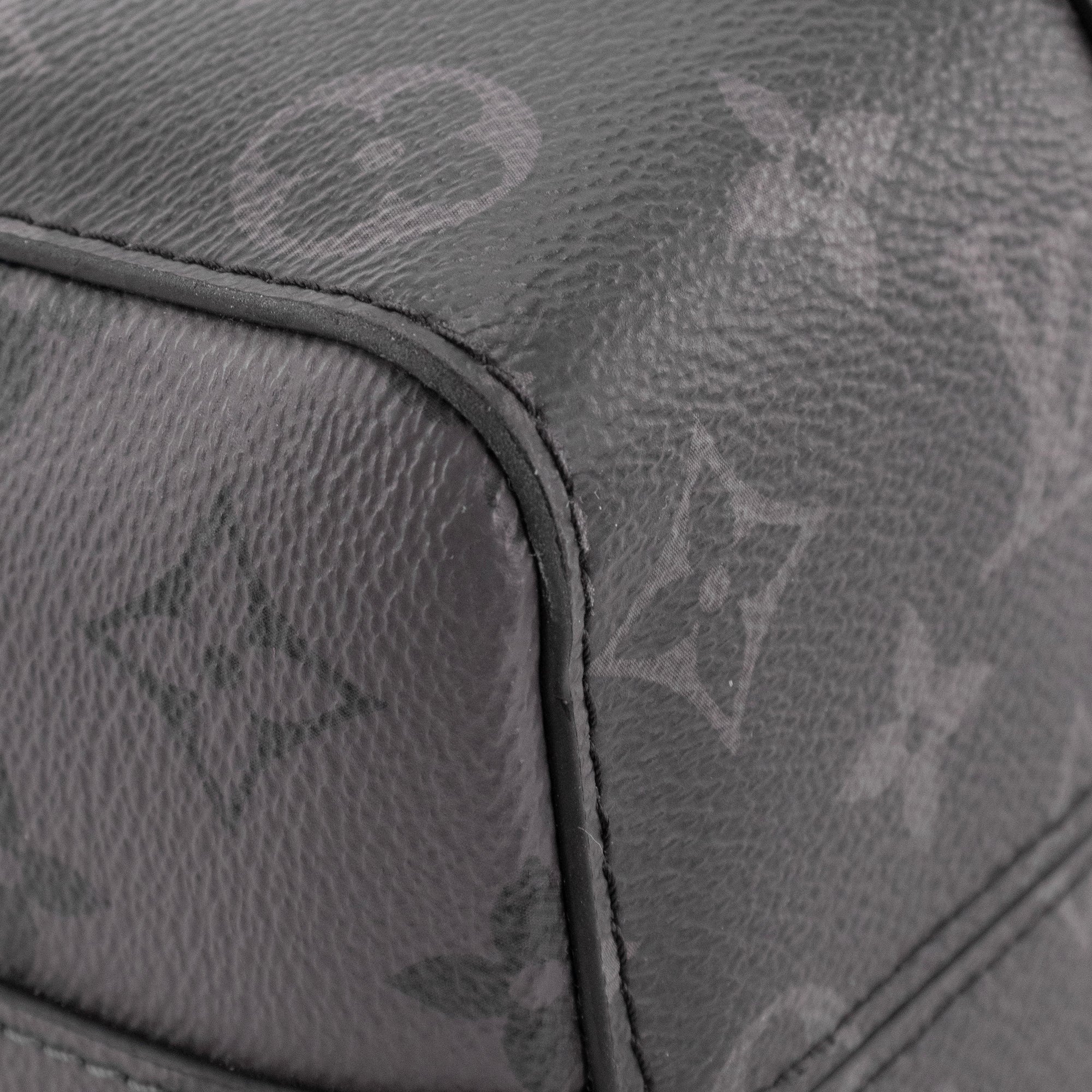 LOUIS VUITTON - Sac à bandoulière Keepall City Louis Vuitton en toile enduite monogrammée éclipse