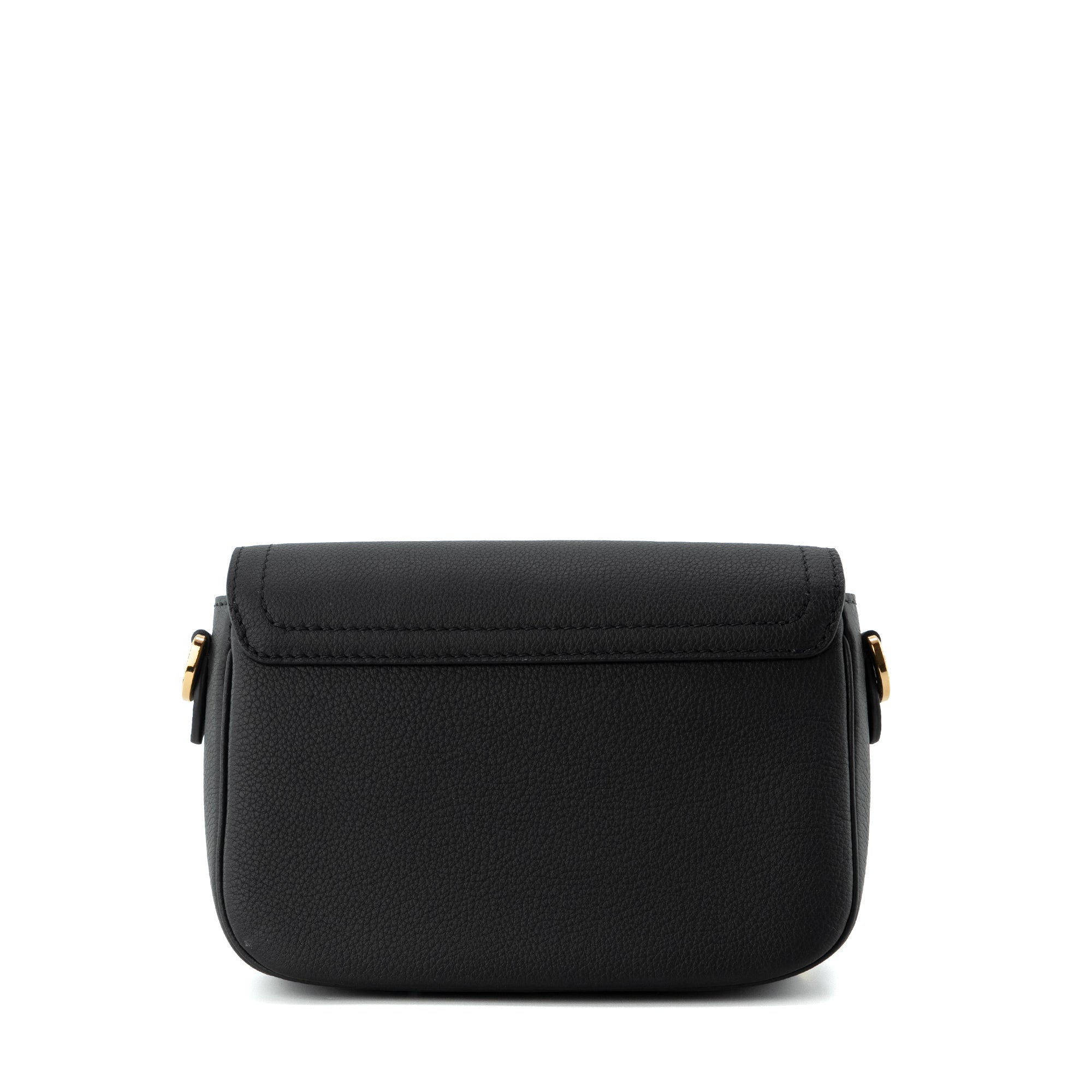 LOUIS VUITTON - Sac à bandoulière Lockme Tender Louis Vuitton en cuir grainé noir