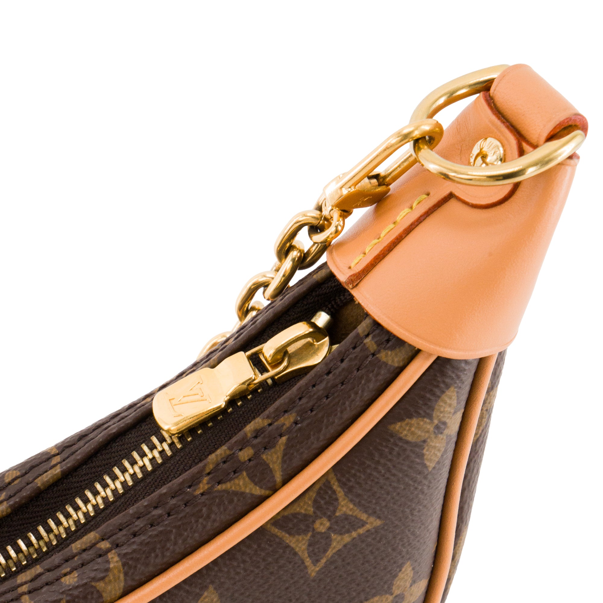 LOUIS VUITTON - Sac à bandoulière Loop Louis Vuitton en toile enduite monogrammée