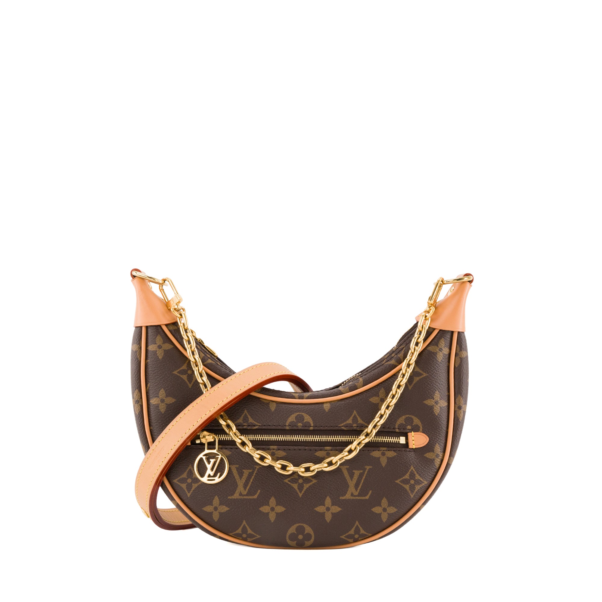 LOUIS VUITTON - Sac à bandoulière Loop Louis Vuitton en toile enduite monogrammée