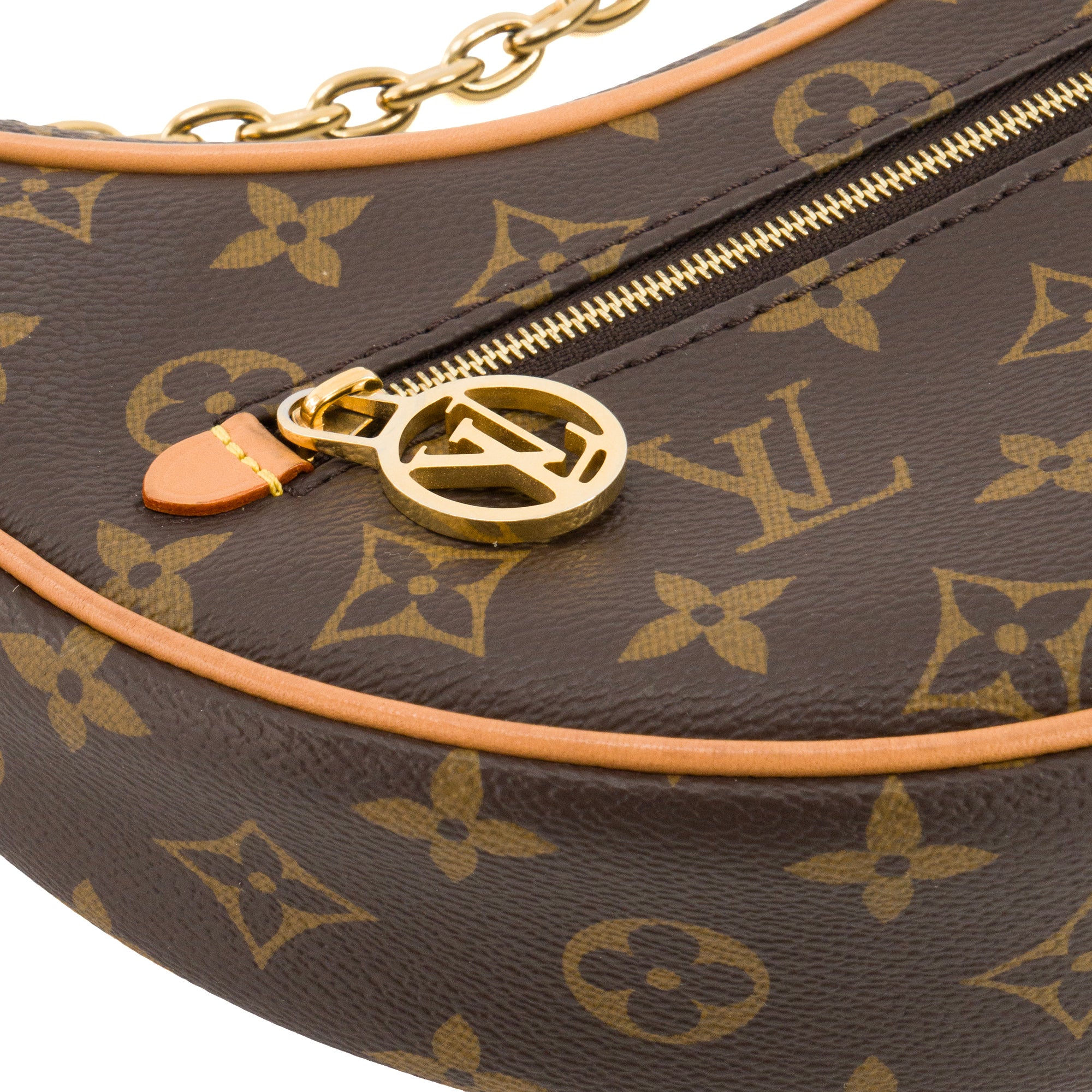 LOUIS VUITTON - Sac à bandoulière Loop Louis Vuitton en toile enduite monogrammée