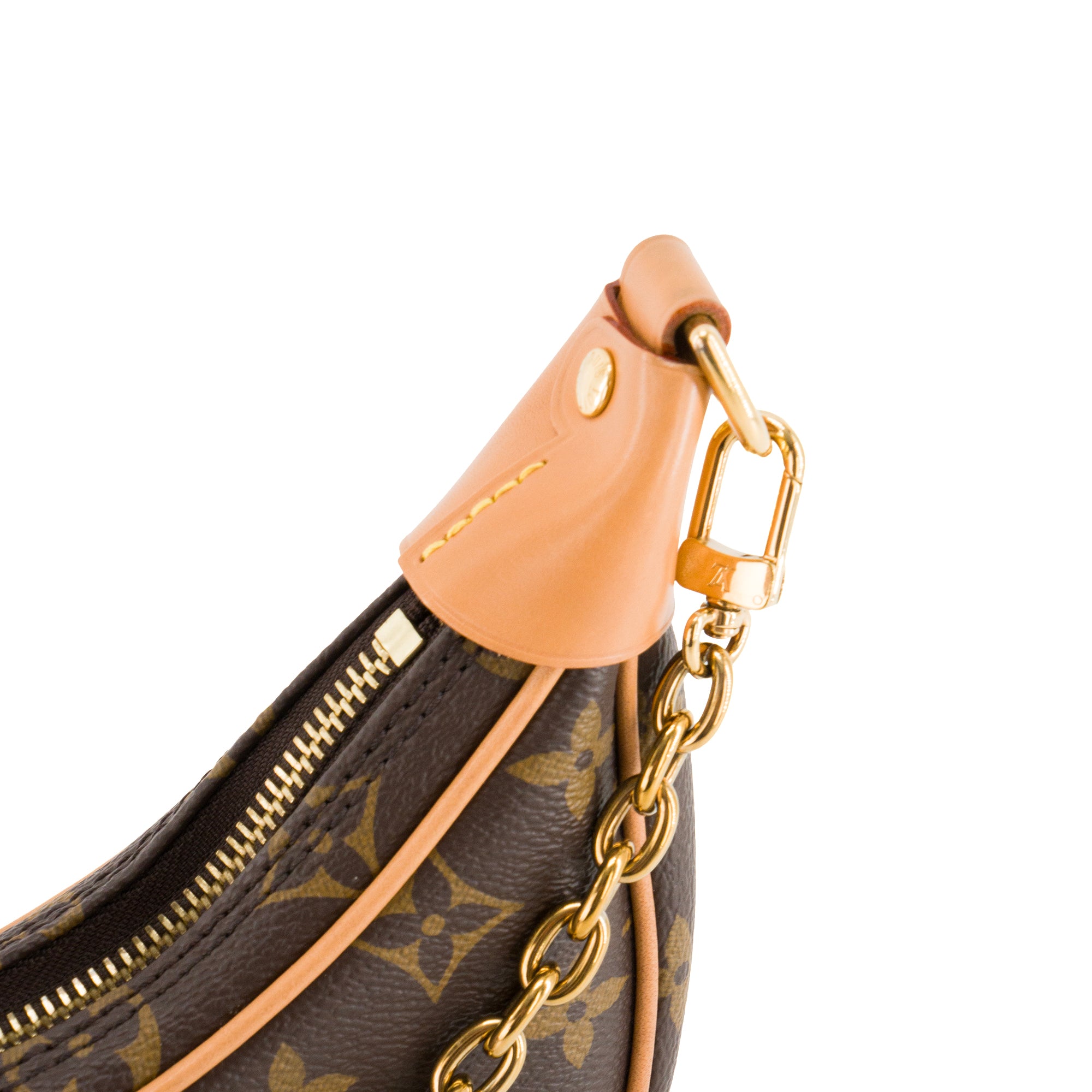 LOUIS VUITTON - Sac à bandoulière Loop Louis Vuitton en toile enduite monogrammée