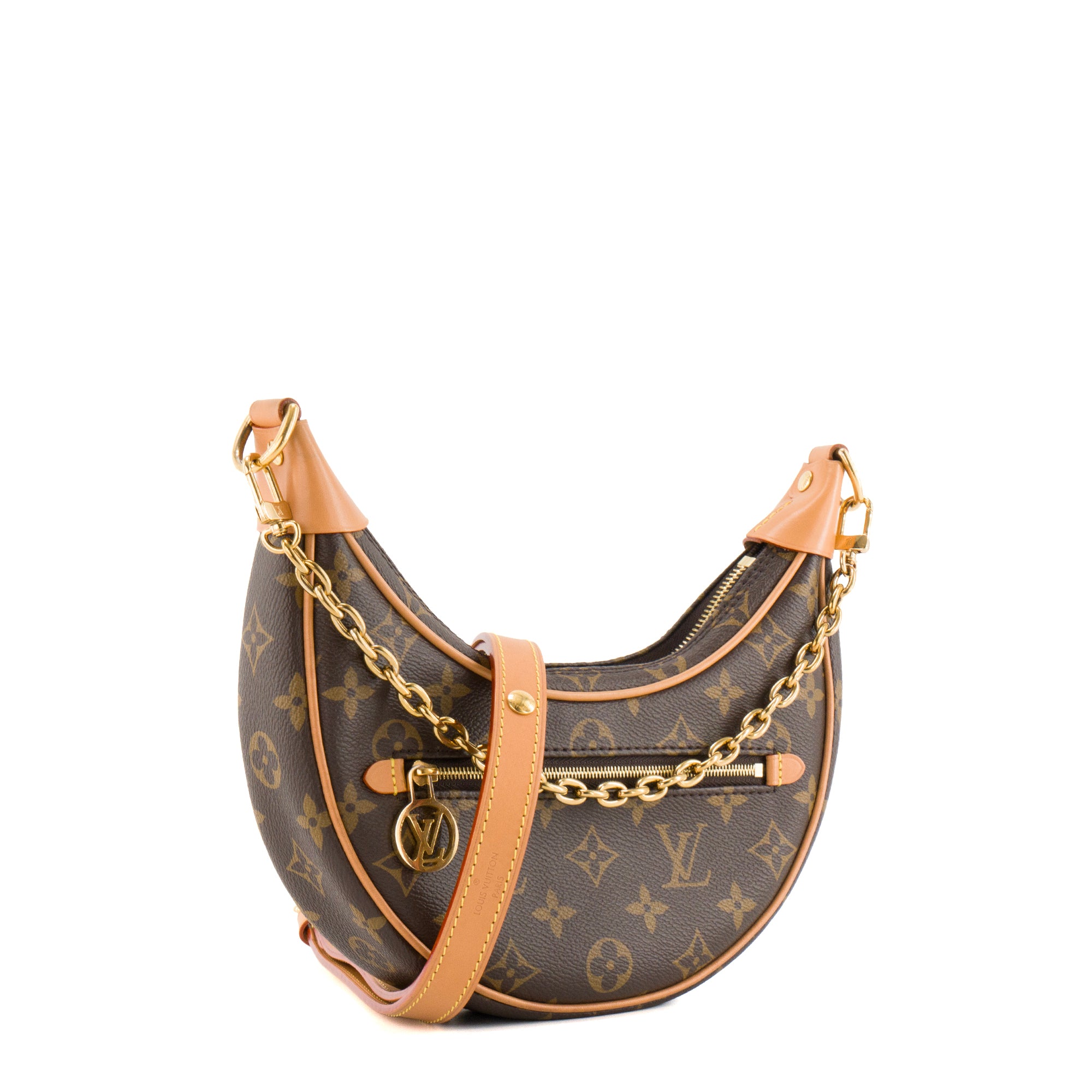 LOUIS VUITTON - Sac à bandoulière Loop Louis Vuitton en toile enduite monogrammée