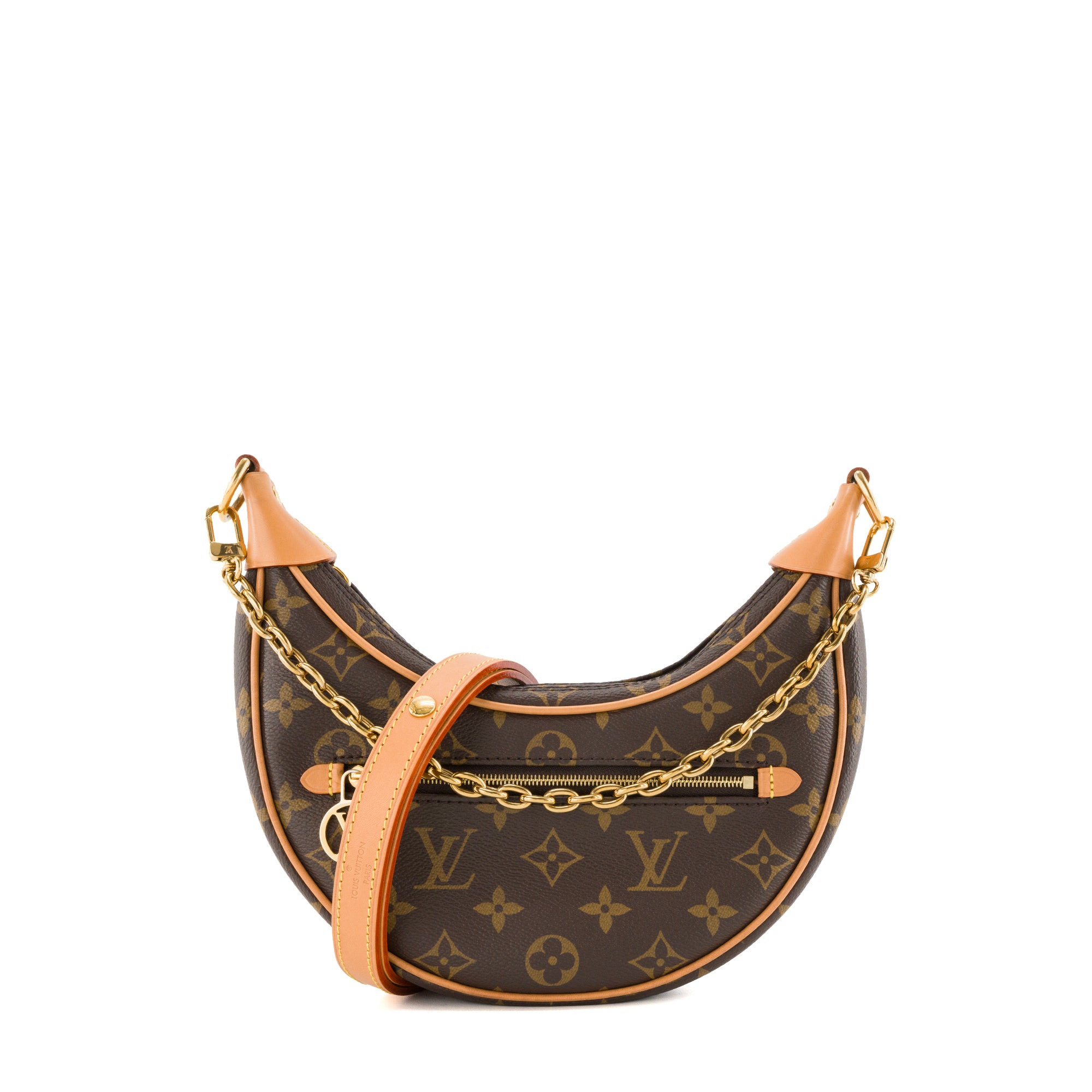 LOUIS VUITTON - Sac à bandoulière Loop Louis Vuitton en toile enduite monogrammée