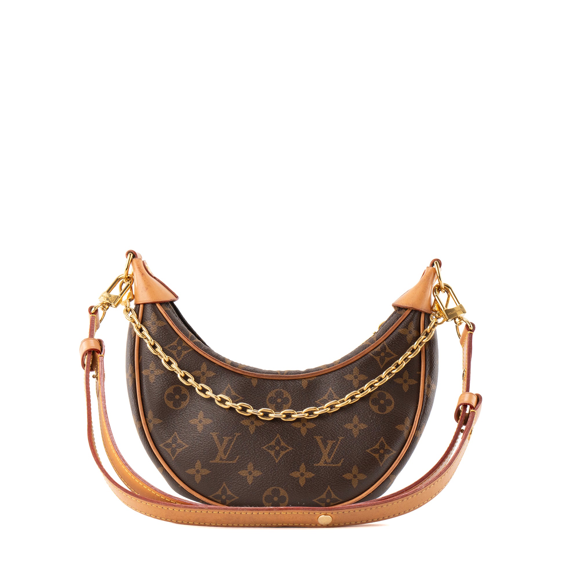 LOUIS VUITTON - Sac à bandoulière Loop Louis Vuitton en toile enduite monogrammée