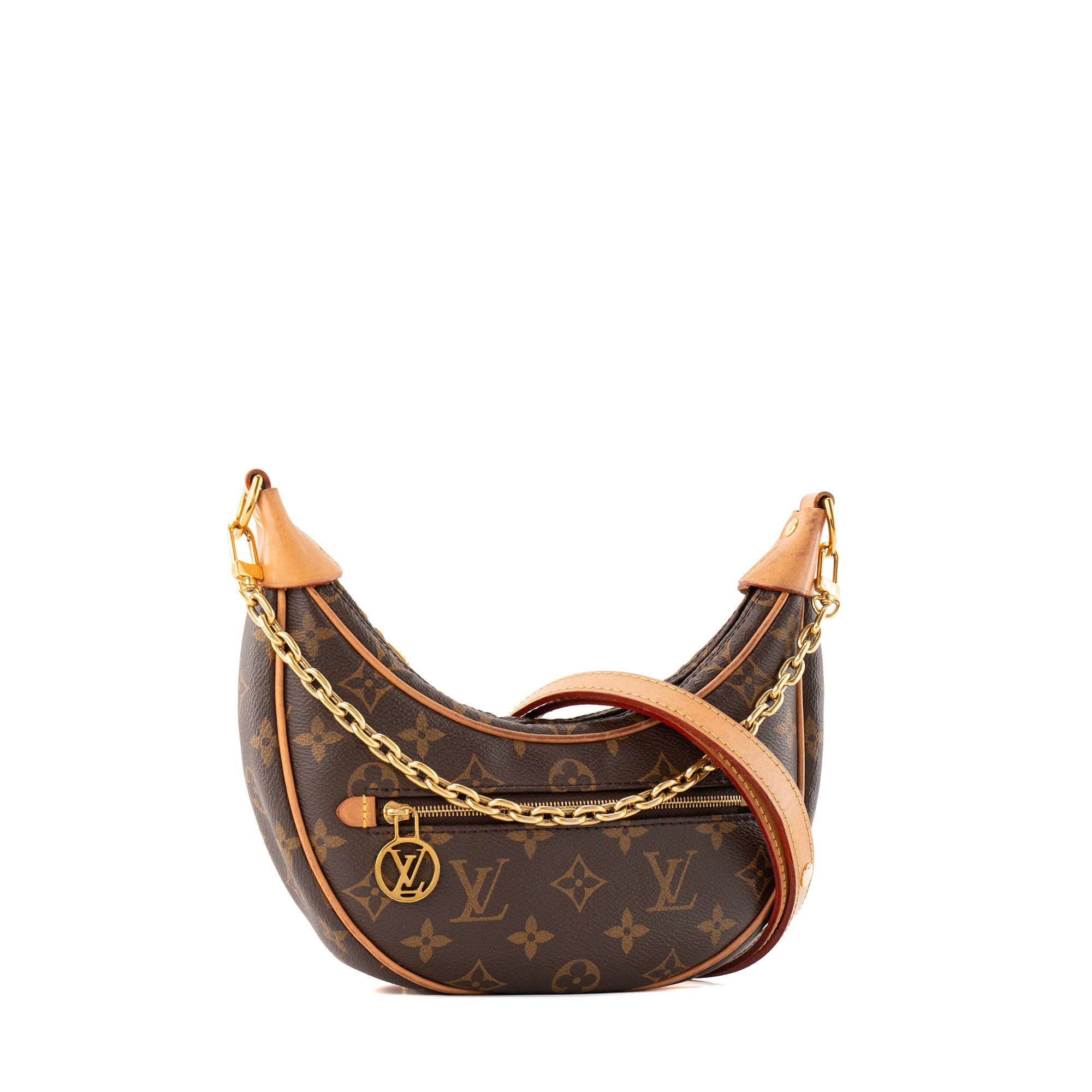 LOUIS VUITTON - Sac à bandoulière Loop Louis Vuitton en toile enduite monogrammée