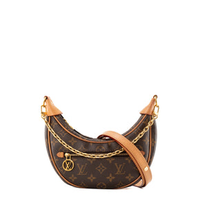 LOUIS VUITTON - Sac à bandoulière Loop Louis Vuitton en toile enduite monogrammée