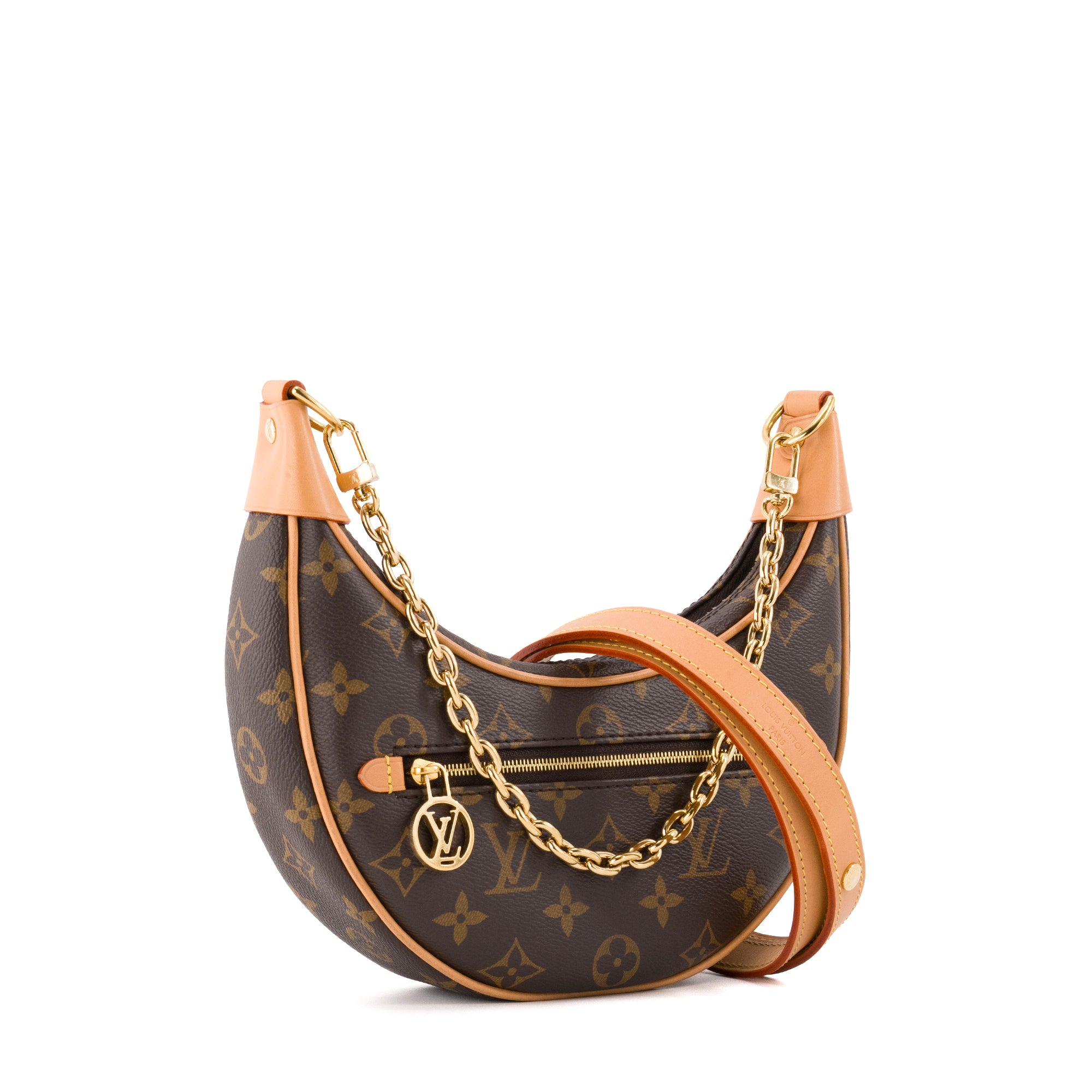 LOUIS VUITTON - Sac à bandoulière Loop Louis Vuitton en toile enduite monogrammée